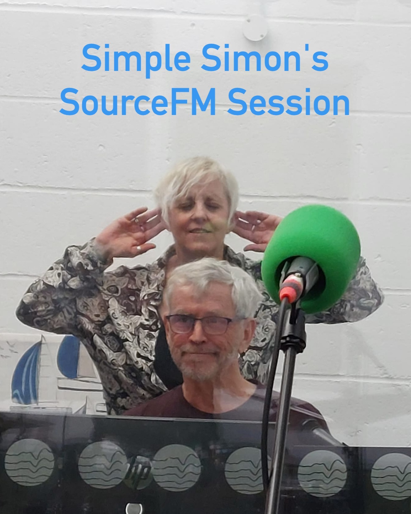 🧡Vicki and Simon in the @the_source_fm sound booth. Recording four tracks at the fantastic new SourceFM studio in Kimberley Park, Falmouth. Hopefully going on air at the end of April. Thanks Simon! x🧡 #sourcefmradio #communityradiostation #falmouthtowncouncil