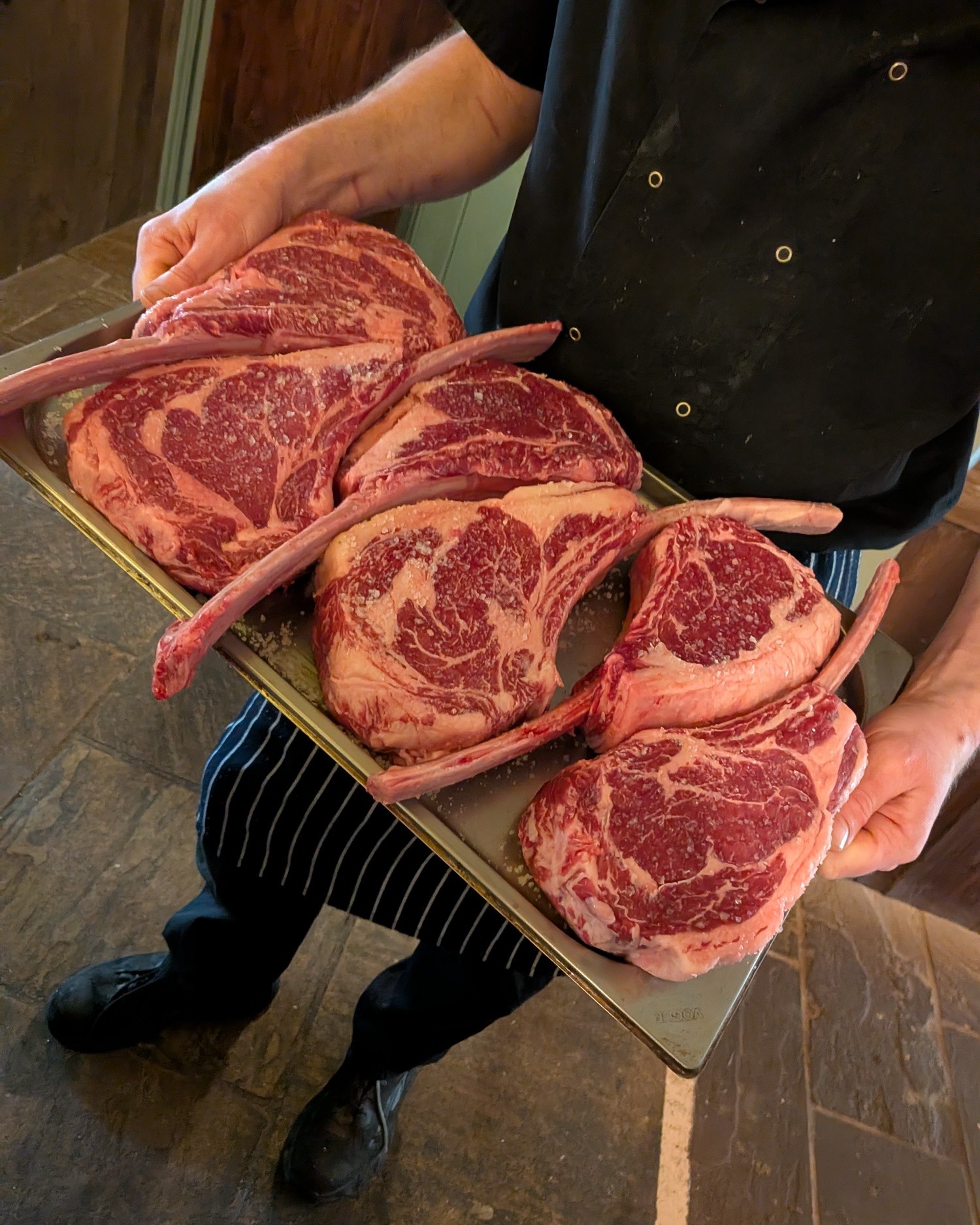 💐 Hello, April! We’re starting the month with a huge WIN! 💕
We had our very first visit from the Environmental Health Officer yesterday and we are officially a 5-STAR rated venue! ⭐⭐⭐⭐⭐
This is the highest score possible, and we couldn’t be prouder of the team for their hard work. Go team! 🙌
This week at The Eight Bells
🥩 STEAK NIGHT IS BACK: Thursday night is for the meat lovers. We’ve got the Tomahawk and Thor’s Hammer returning, plus the debut of the Porkahawk (and no, that’s not an April Fool’s joke! 🍖). These go fast—book your table and reserve your cut now!
🎸 GOOD FRIDAY VIBES: Get ready to hit the dance floor this Friday! We’ve got @Stonedarknight playing the very best indie rock to kick off your Easter weekend. 💃
See you there! 🥂
#SupportLocal #5StarRating #SteakNight #TomahawkSteak #Porkahawk #GoodFriday #LiveMusic #StoneDarkNight #EasterWeekend #DanceFloor