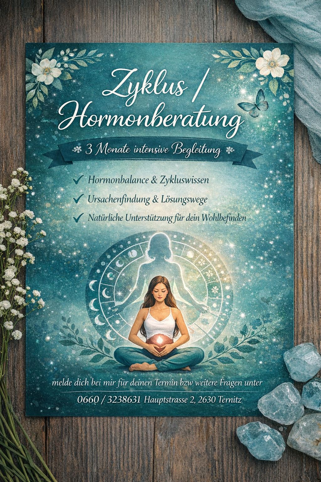 mal ehrlich: irgendwie ist alles anders grade 😅
Du schläfst plötzlich schlechter und wachst nachts um 3 Uhr auf 🤯
Dein Gewicht verändert sich, obwohl du eigentlich nichts anders machst. Grade am Bauch ists unfassbar schnell gewachsen 🙈🙈
Deine Energie schwankt – an manchen Tagen fühlst du dich mega, an vielen anderen überhaupt nicht wie du selbst 🥹
Und das Frustrierendste daran?
Du hast oft das Gefühl, die Kontrolle zu verlieren.
Aber hier ist die Wahrheit:
Das liegt nicht daran, dass mit dir „etwas nicht stimmt“.
Sondern daran, dass dir bisher niemand gezeigt hat, wie dein Körper in Phasen von Hormonumstellungen wie Perimenopause oder zyklusbedingt
zB mit PMS funktioniert ☝️
💪 genau da setze ich an
Ich arbeite nicht mit schnellen Lösungen oder „one size fits all“-Tipps – sondern mit DIR ❣️
Mit deinem Körper, deinem Alltag, deinem Rhythmus.
In meiner Zyklus- und Hormonberatung begleite ich dich über 3 Monate intensiv dabei, wieder Klarheit und Kontrolle zu bekommen:
– Täglicher Support per WhatsApp, damit du jederzeit Fragen stellen kannst und dranbleibst und ich direkt im Anlassfall gegensteuern kann (zB beim Essen)
– 4 persönliche Termine vor Ort, bei denen wir gezielt an deinen Themen arbeiten
Wir schauen uns gemeinsam an, was hinter deinen Schlafproblemen steckt, warum dein Gewicht sich verändert und wie du deinen Körper wieder in Balance bringst – Schritt für Schritt und realistisch umsetzbar.
Mein Ziel ist klar 🙌
Du sollst verstehen, was in deinem Körper passiert – und wieder das Gefühl haben, aktiv etwas beeinflussen zu können.
Keine Verwirrung mehr. Kein „Ich muss das einfach aushalten“.
Sondern Klarheit, Struktur und ein Plan, der wirklich zu dir passt.
dein Investment: € 444
Wenn du bereit bist, nicht länger gegen deinen Körper zu arbeiten, sondern mit ihm – dann lass uns starten.
whatsapp oder tel: 0660/323 8631
Mag. Susanne Fiedler
AUS:ZEIT
Hauptstrasse 2
2630 Ternitz
ich freu mich auf unsere
Zusammenarbeit 🙌💪