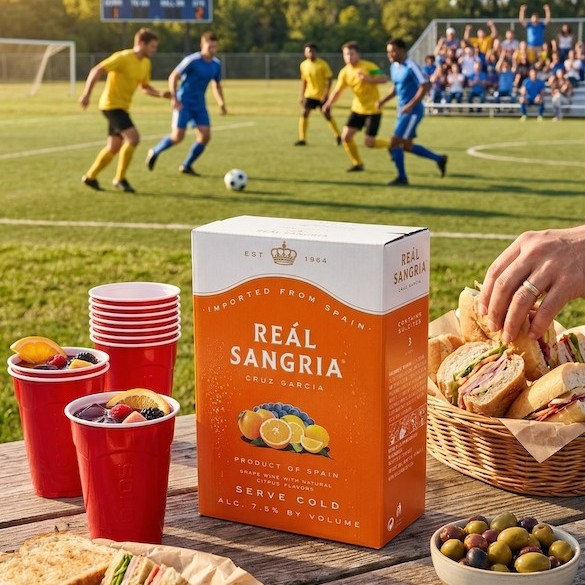 When the final whistle blows, get ready for the first pour. ⚽🍷
Reál Sangria 3L—ready for the win (and the weekend).
#ReálSangria #importedfromspain🇪🇸 #FridayFeels #GameDay #ReadyToDrink #PostMatch #WeekendReady #EasyEntertaining