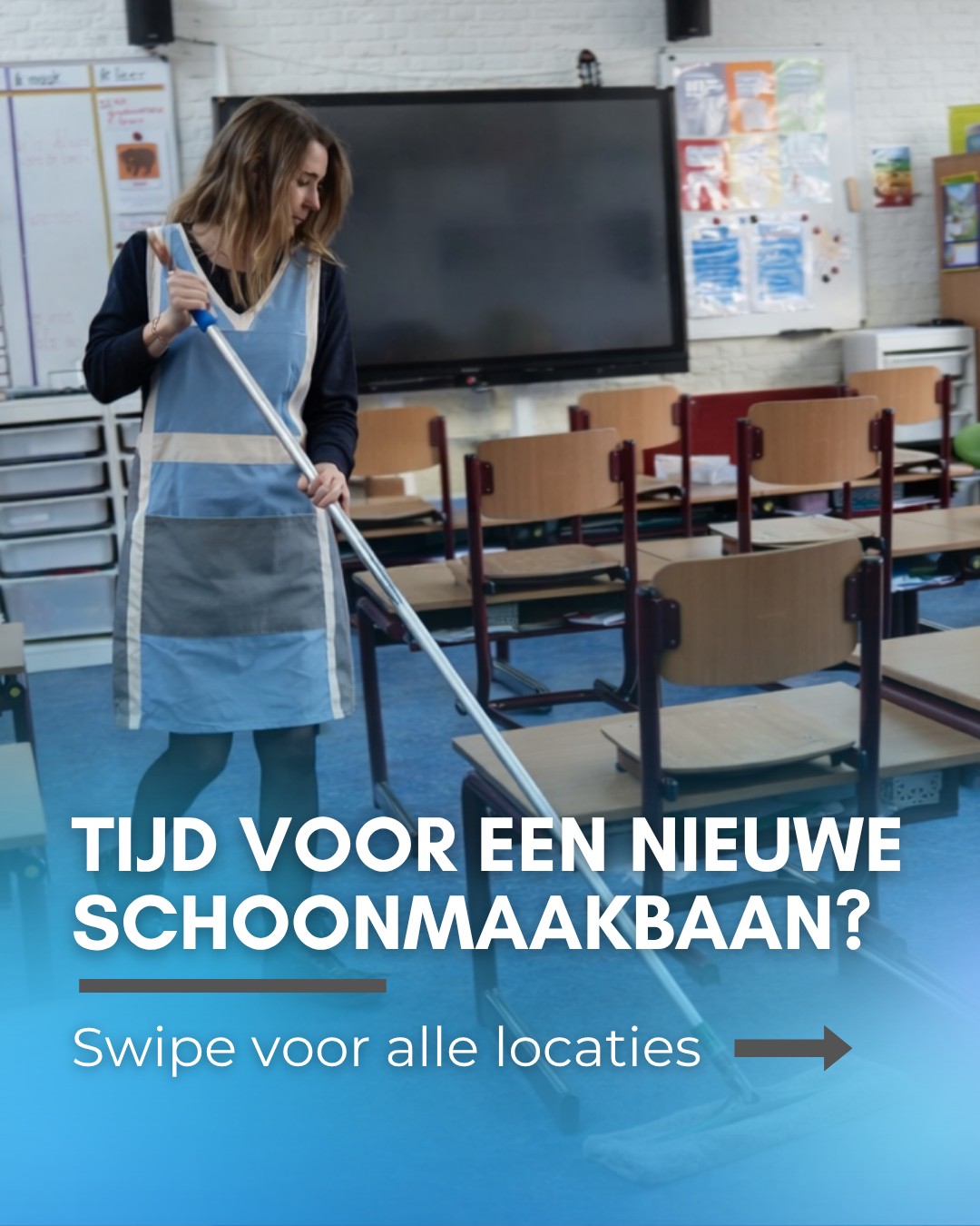 ✨ Wij zoeken schoonmaakmedewerkers! ✨
Wil jij werken op vaste dagen en ben je op zoek naar werk in de schoonmaak?
Wij hebben meerdere vacatures voor kantoren en scholen.
👉Solliciteren kan op FSOBV.nl of stuur ons een bericht op Whatsapp 06 20 54 75 09
-
#schoonmaak #vacature #parttimewerk #werkenindeschoonmaak #nieuwebaan #wijzoekenjouw