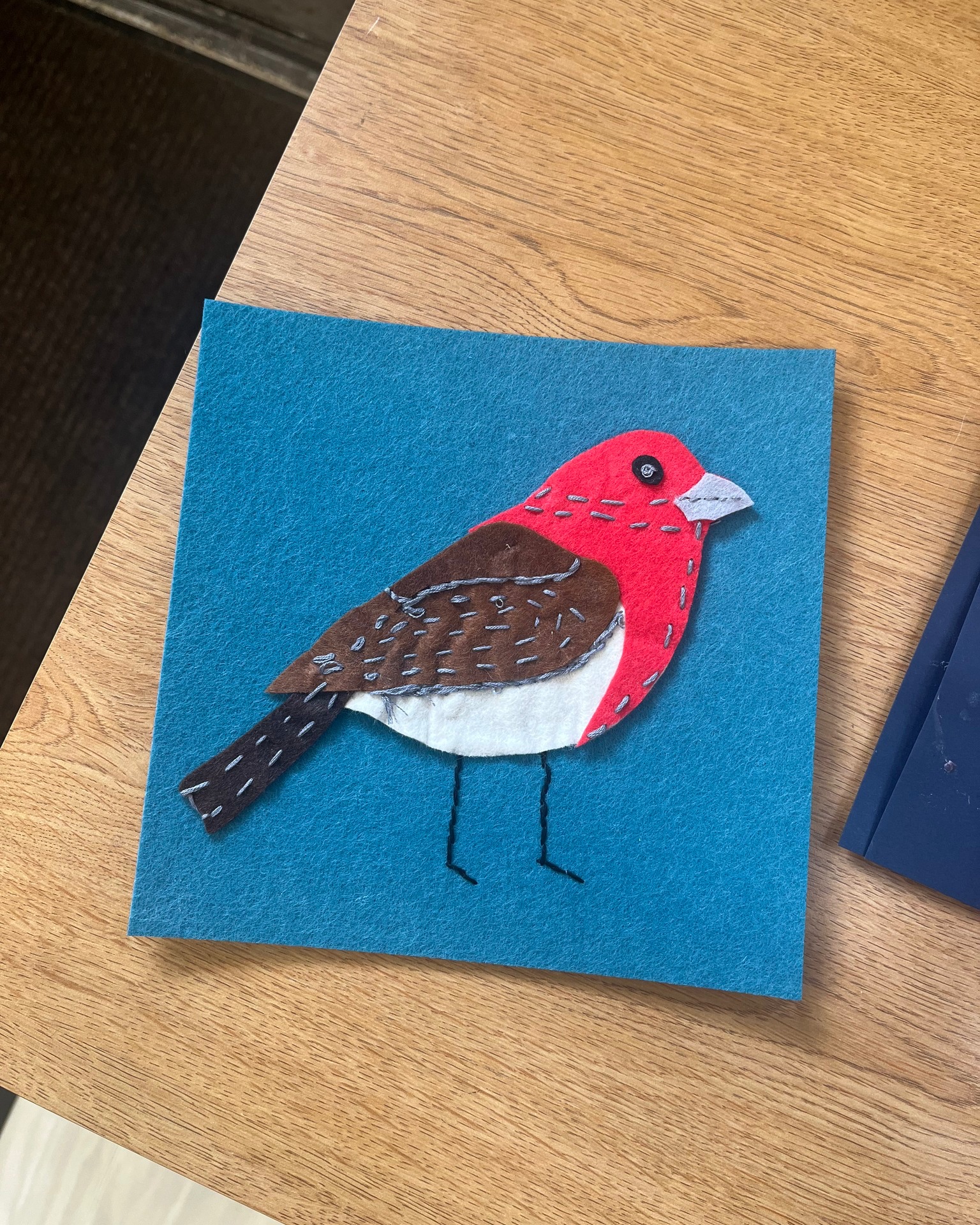 We now have felt bird kits to take home throughout the rest of March and into April!
On Saturday, March 21st we hosted a community art workshop where patrons got the chance to make a felted bird square. The goal is to create a unique community art installation, displayed for all to enjoy.
There are different bird squares you can make like a nuthatch, robin, pileated woodpecker, and more! You can also grab extra materials to personalize your creation. Stop in the library to get a kit today.
This event is one of numerous Flight Path programs, an initiative the library is participating in through the Spring.
#library #flightpath #birds #spring #craft #art