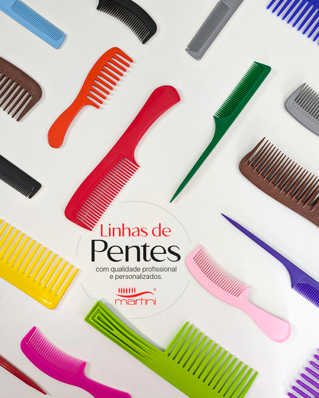 As linhas de pentes Martini unem qualidade, variedade e a possibilidade de personalização com a sua marca, criando um produto exclusivo para o seu portfólio.
Ideal para atacados e distribuidores que querem se destacar, fortalecer marca própria e aumentar margem.
Mais do que um item essencial, uma oportunidade estratégica de posicionamento no ponto de venda.
📩 Fale com a nossa equipe e conheça as opções de personalização