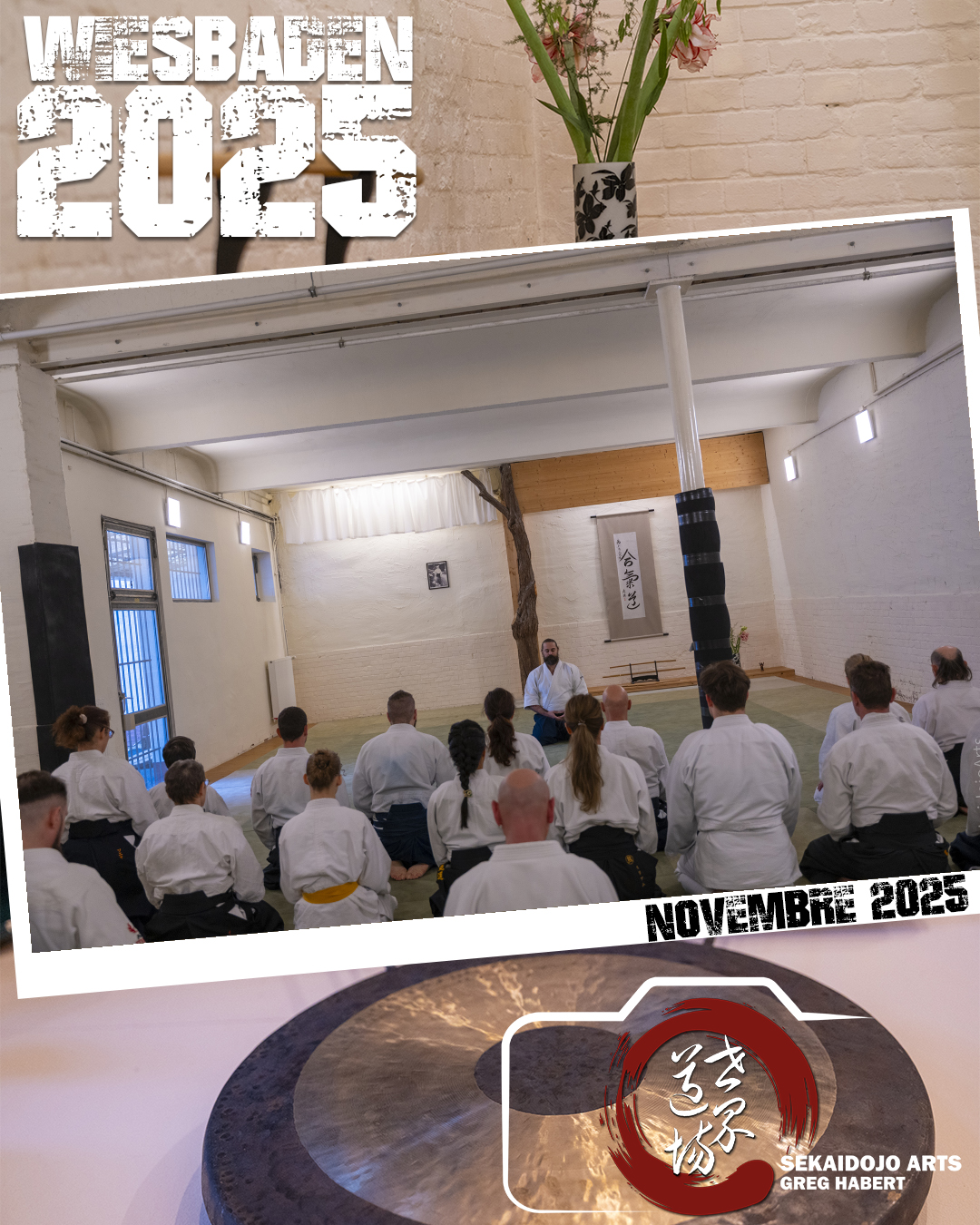 Greg Habert à Wiesbaden Novembre 2025 - Photo semaine 16
Stage d'aikido et kenjutsu organisé par Adelheid Dojo in Wiesbaden
Photo Sekaidojo arts par Carole Nicco et Greg Habert
#Aikido #Shizengeiko #StageAikido #Normandie #FFAB #ArtsMartiaux #Nature #Partage #aikido #aïkido #aikidoforall #aikidoka #iaido #kenjutsu #budo #aikidotechnique #aikidoforall #sekaidojo #aikido_aikikai #aikidoaikikai #aikido_techiniques #womenaikido #aikikai #aikidoaikikai #thebudolife #shizengeiko #Shizengeikoharu #合気道 #spring #franceaikido