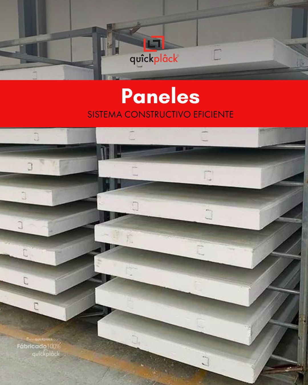 Paneles quîckplâck ✨
Más que muros, son innovación.
Fabricados con precisión, ofrecen aislamiento, resistencia y rapidez en cada proyecto.
Construir con quîckplâck es crear futuro con eficiencia y diseño 🌿.
Más información en:
📲 +34 606 85 20 13
📲 +34 619 19 93 99
🌐 www.quickplack.com