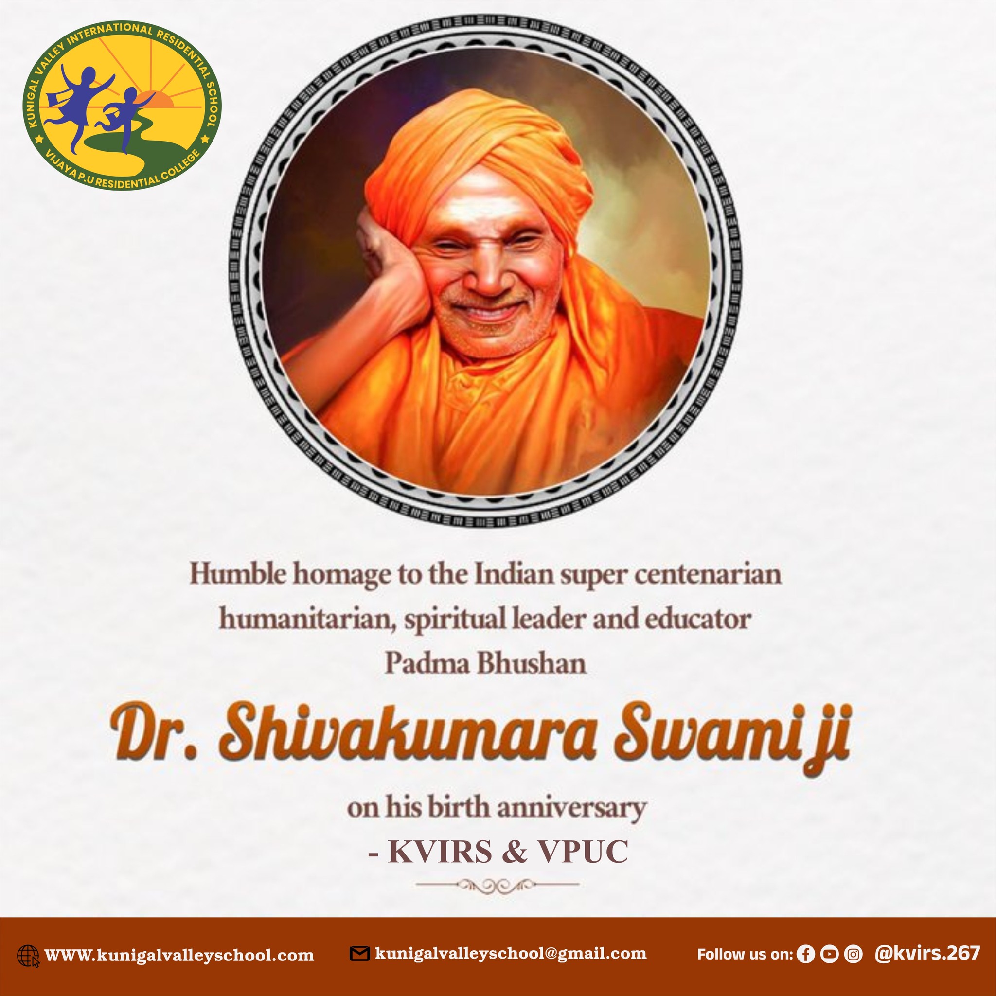 ๐ธ Humble Tributes on His Birth Anniversary ๐ธ
On this sacred occasion of his birth anniversary, we offer our heartfelt respects and remembrance to the revered soul who continues to live in our hearts. ๐
Though he is no longer with us in person, his teachings, values, sacrifice, and divine guidance remain an eternal source of inspiration for all of us.
โจ His physical presence may be gone, but his blessings, wisdom, and legacy continue to shine in our lives forever.
Remembering him with deep reverence, gratitude, and devotion on this special day. ๐ฏ๏ธ๐งก
#BirthAnniversary #Tribute #Respect #Remembrance #DivineBlessings #SocialMediaPost