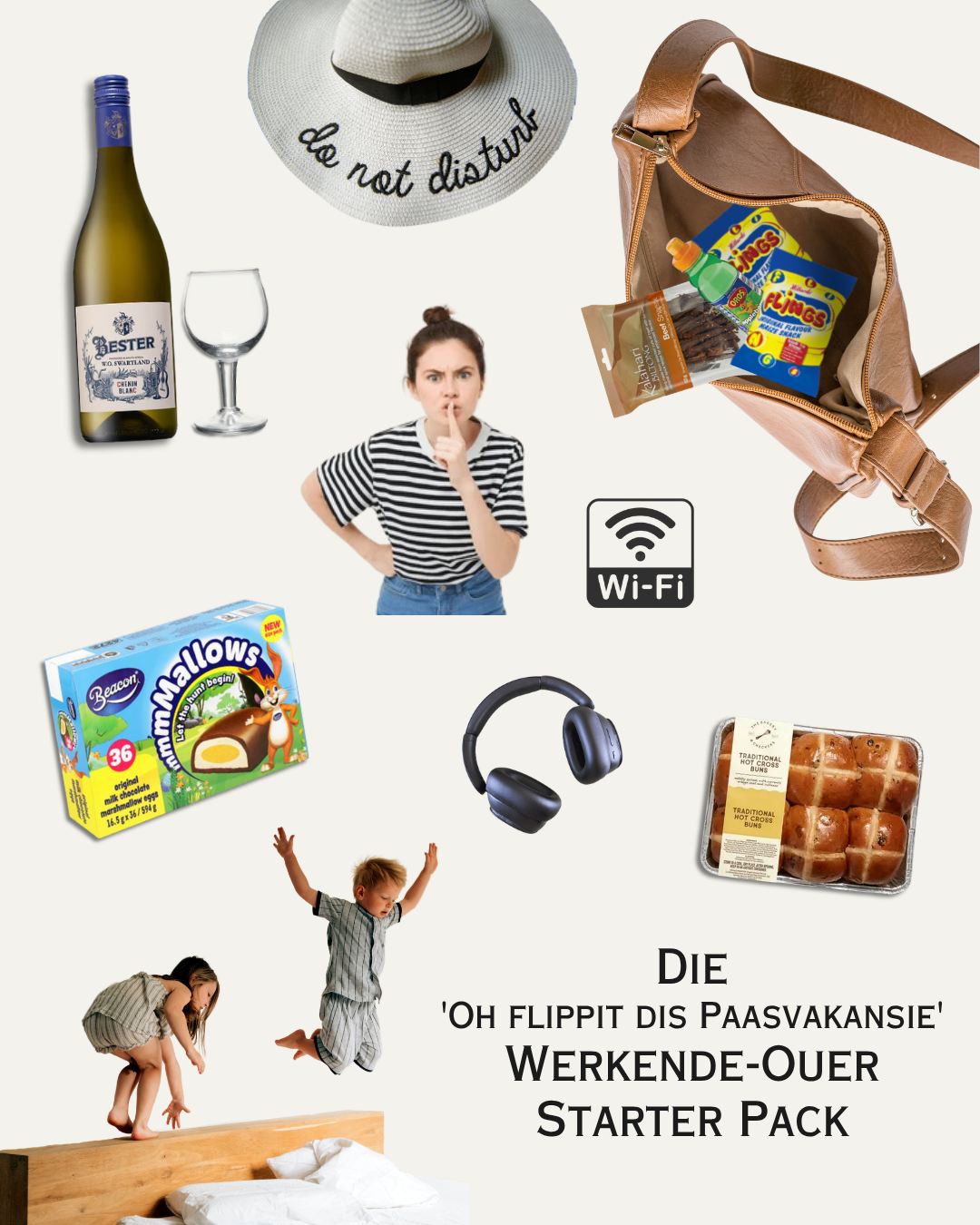 O gits, hier's dit nou! #SkoolVakansie 👩💻🧒🧁👦
Skink maar daar 'n glasie BESTER wyn aan die einde van die dag as dinge mallerig geraak het met al die balle wat jy moet juggle, maat. Diep asems. Mens moet die kinders geniet terwyl hulle nog klein genoeg is om te dink jy's oulik 😉 Al is dit tussen spreadsheets en Teams calls deur.
Besoek gerus www.besterwines.com vir meer besonderhede oor hoe en waar jy BESTER wyne in die hande kan kry. Jy kan selfs vir ons kom kuier vir 'n stoepsit-sessie...
#BFW #BesterFamilyWines #PaasVakansie #SwartlandWyne