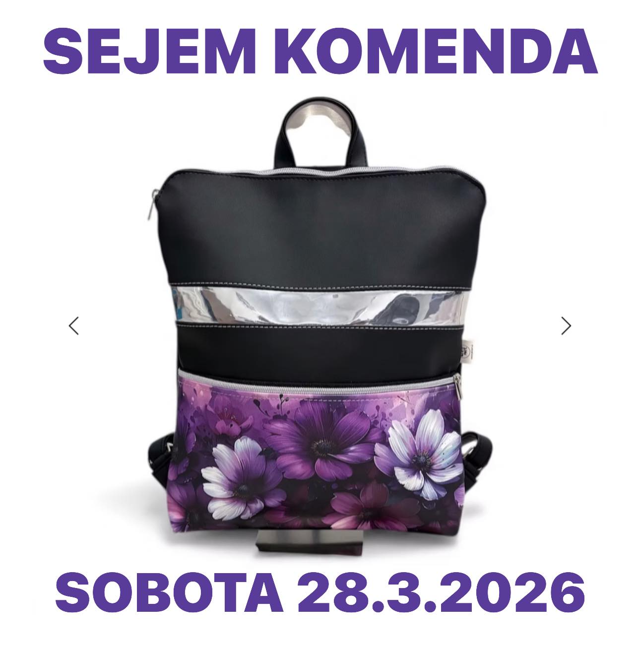 🎒🚜🚜!!SOBOTA 28.3.2026 !!🚜🚜🎒
ČUDOVITI NAHRBTNIK 😉