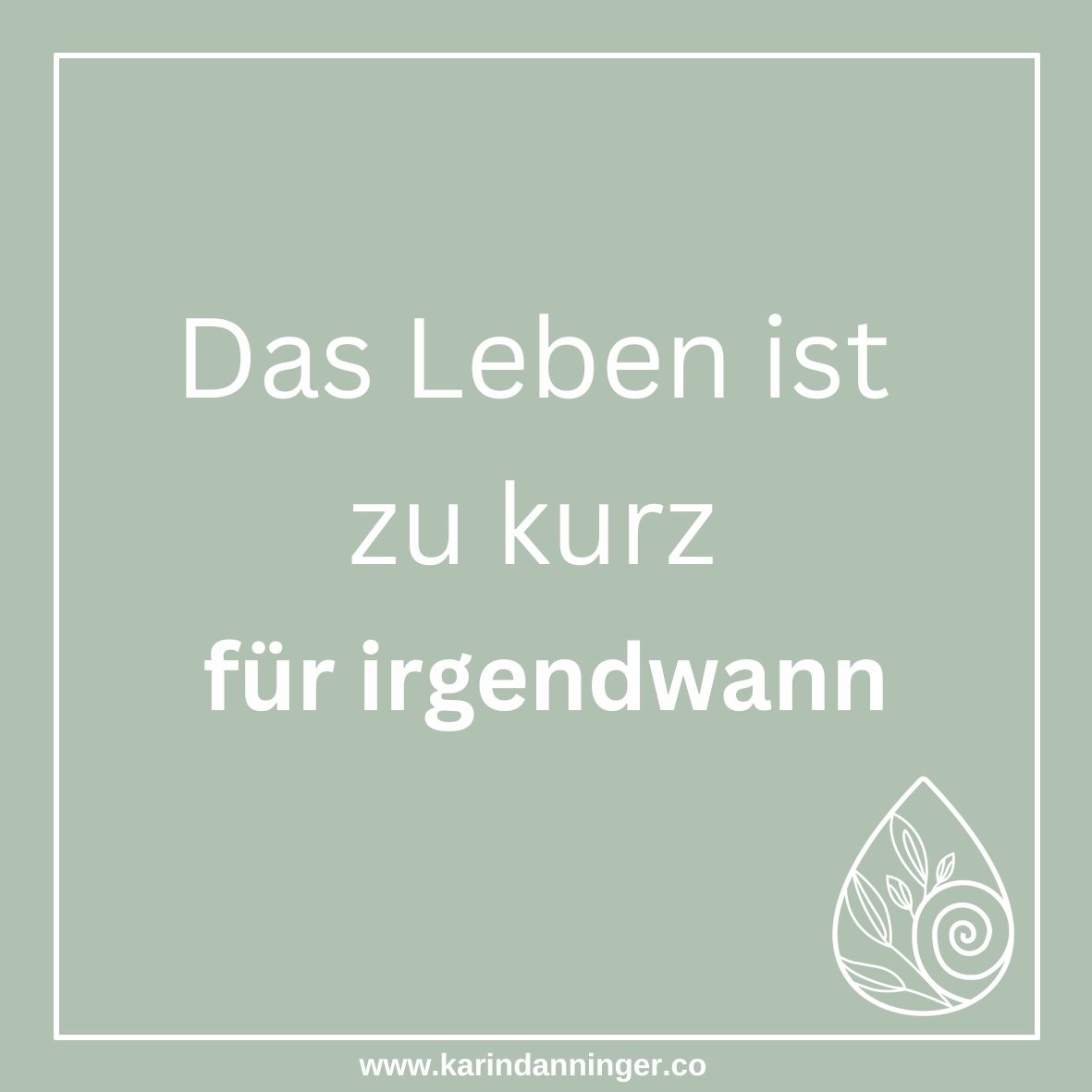 Du wartest auf âirgendwannâ.
Irgendwann wird es leichter.
Irgendwann passt es besser.
Irgendwann fÀngst du an.
âIrgendwann wird alles besser.â
Nein.
Wird es nicht.
Nicht, wenn du wartest.
Nicht, wenn du dein Leben immer wieder auf spÀter verschiebst.
Du hoffst auf VerĂ€nderung â
aber bleibst in den gleichen Mustern hÀngen.
Und genau dort passiert nichts Neues.
Das Leben, das du dir wĂŒnschst, entsteht nicht irgendwann.
Es beginnt in den Entscheidungen, die du heute nicht lÀnger aufschiebst.
Also⊠wie lange noch?
đ Mit deinem Like zeigst du: Wir sind nicht allein â und vielleicht braucht heute jemand genau diesen Lichtblick.
#karindanninger #Linz #achtsamkeit #klartext #persönlichkeitsentwicklung #selbstreflexion #jetztistdermoment #verÀnderungbeginntjetzt