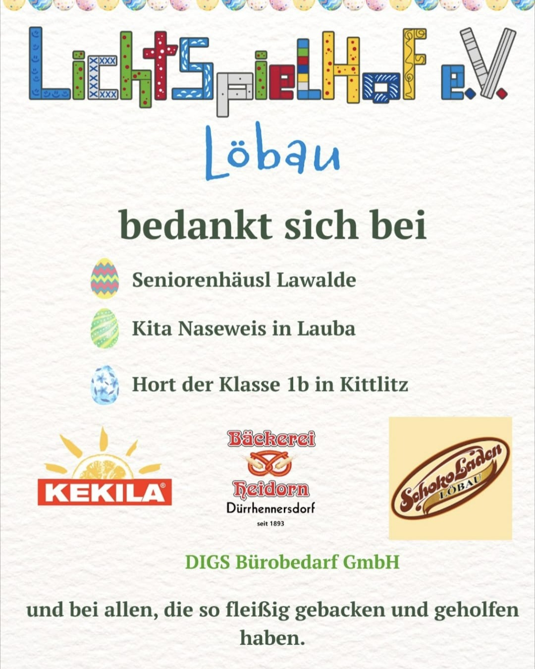 Lachen und Lächeln sind Tor und Pforte durch die viel Gutes in den Menschen hineinhuschen kann." - Christian Morgenstern-
Durch unsere große Pforte ist gleich viel Gutes und viele gute Menschen gehuscht, bei denen wir uns sehr bedanken möchten.☺️
Ob mit Omas Blechkuchen, Genusskaffe, die enormen Mengen an Bastelbedarf oder frische Säfte.... wir haben einfach tolle Freunde und Unterstützer. DANKEDANKEDANKE!
#kelterei #geilegemeinschaft #sponsoring #unterstützer #regional