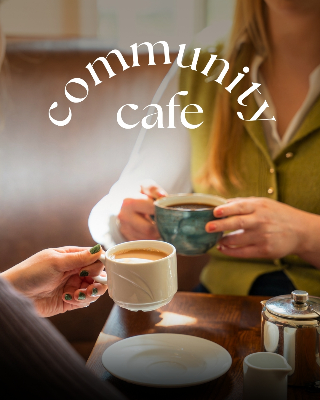 Come for the coffee, stay for the conversation ☕️
Community Cafe, a cosy corner to share a story, meet a neighbour, or disappear into a hot brew.
Join us on the last Thursday of every month! Come for a chat, to listen or meet new people 😁
⏰ 10am