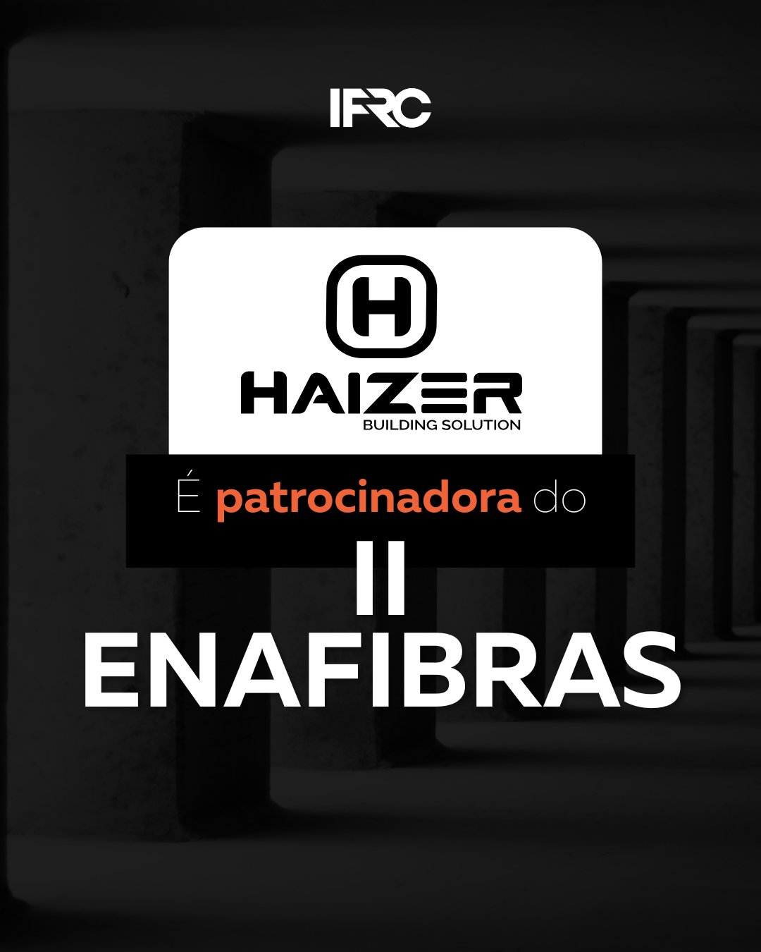 Mais do que reunir especialistas, o II ENAFIBRAS se posiciona como um ambiente de protagonismo para marcas que constroem o futuro da engenharia com inovação e tecnologia.
Nosso reconhecimento à Haizer, que ocupa posição de destaque entre os protagonistas do mercado. Fazer parte do ENAFIBRAS é conectar sua marca a uma iniciativa que impulsiona a evolução técnica, fortalece a cadeia produtiva e estimula debates que contribuem de forma concreta para o avanço das fibras para concreto.
Seguimos lado a lado, unindo líderes, impulsionando profissionais e promovendo ideias que transformam o mercado em um ambiente cada vez mais sólido, inovador e preparado para os próximos desafios.
Inscreva-se já no II ENAFIBRAS! Link na bio.