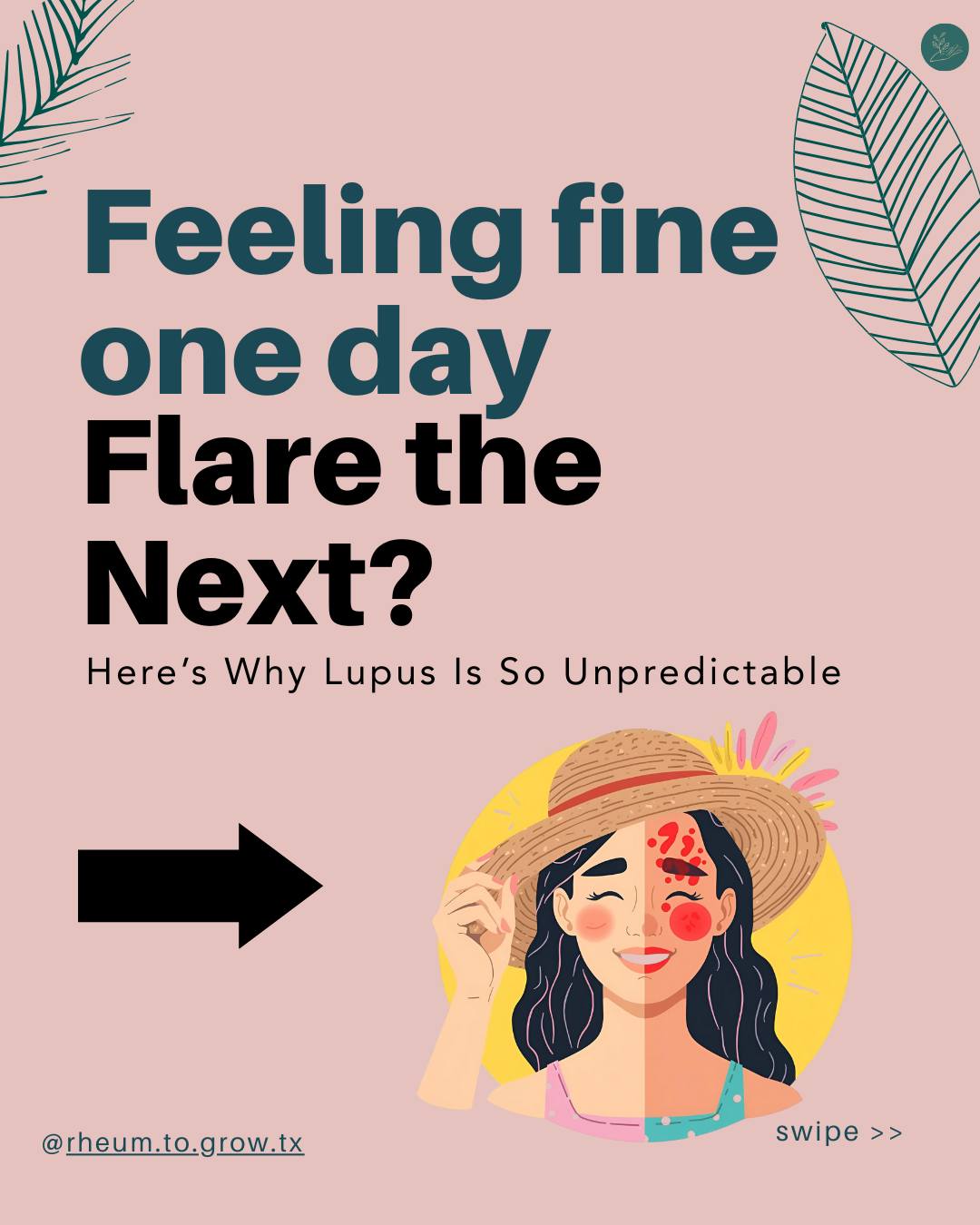 Feeling Fine One Day, Flare the Next? Here’s Why Lupus Is So Unpredictable 💜
Living with lupus can feel like a rollercoaster. 🎢 One day you’re okay, and the next, fatigue, joint pain, or rashes seem to appear out of nowhere. Understanding why flares happen can help you anticipate them — and feel more in control.
Why lupus flares are so unpredictable:
✨ Immune system variability — the immune system can suddenly overreact to minor triggers
☀️ Environmental factors — sun exposure, infections, stress, or poor sleep can spark inflammation
🌀 Hormonal changes — puberty, menstrual cycles, pregnancy, or menopause can shift immune activity
💊 Medication changes or missed doses — even small disruptions can increase flare risk
🥗 Diet & lifestyle factors — ultra-processed foods, low activity, or inadequate rest can worsen inflammation
🧬 Genetic & epigenetic differences — individual immune regulation makes flares hard to predict
Tips for managing flares 💙
✔️ Keep a symptom diary to spot patterns and triggers
✔️ Stay consistent with medications as prescribed
✔️ Focus on anti-inflammatory nutrition — veggies, omega-3s, and fewer processed foods
✔️ Prioritize stress management, quality sleep, and gentle movement
✔️ Partner closely with your rheumatologist for proactive care adjustments
👉 Save this post to share with someone living with lupus
🤍 Want personalized guidance on lifestyle strategies to help prevent flares?
🔗 Click the link in bio to book a call with Dr. Singla
👉Comment the word STACK to receive the link to download our free guide: The Pyramid Stack: A step by step guide to level up your child’s autoimmune care.
#lupus #lupuswarrior #lupusinchildren #texas #pediatricrheumatologist