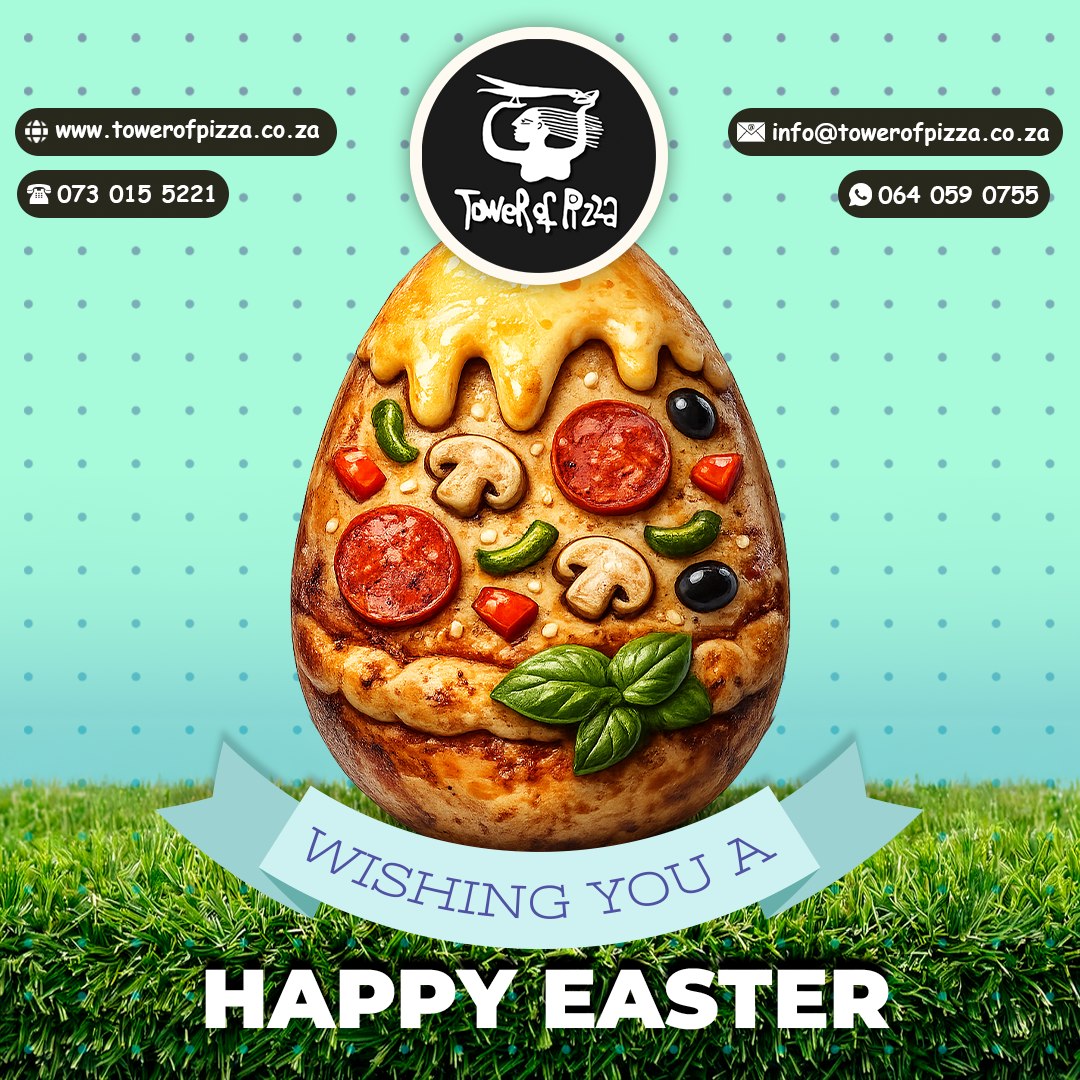 ๐ฐ๐ Hop into Easter Weekend with something egg-stra special!
Whether you're spending it with family, friends, or just craving something lekker โ we've got the perfect slice waiting for you.
๐ฅ Fresh, hot, and made with love
๐ The best vibes in the Berg
๐ Pizza that hits different
Donโt hunt for flavour this Easterโฆ you already know where to find it ๐
#TowerOfPizza #EasterWeekend #DrakensbergEats #PizzaLovers #LocalFlavour #FamilyTime