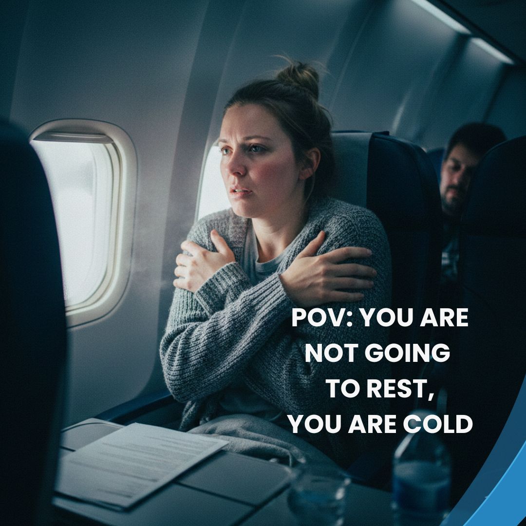 Oh, I’m sorry… is the 5-star resort a little “chilly” for you? 🥺 Watching you vibrate like a smartphone on silent because you forgot that the outdoors involves weather is truly the highlight of my trip.
And wait… did your $50 neck pillow not come with a matching blanket? Aww, I feel so sorry for you. Devastating.
Maybe next time we’ll just stay in your living room so you can be two inches away from the space heater with your favorite blanky. 🍼❄️
#TravelDrama #PackAJacket #BooHoo #AmateurHour