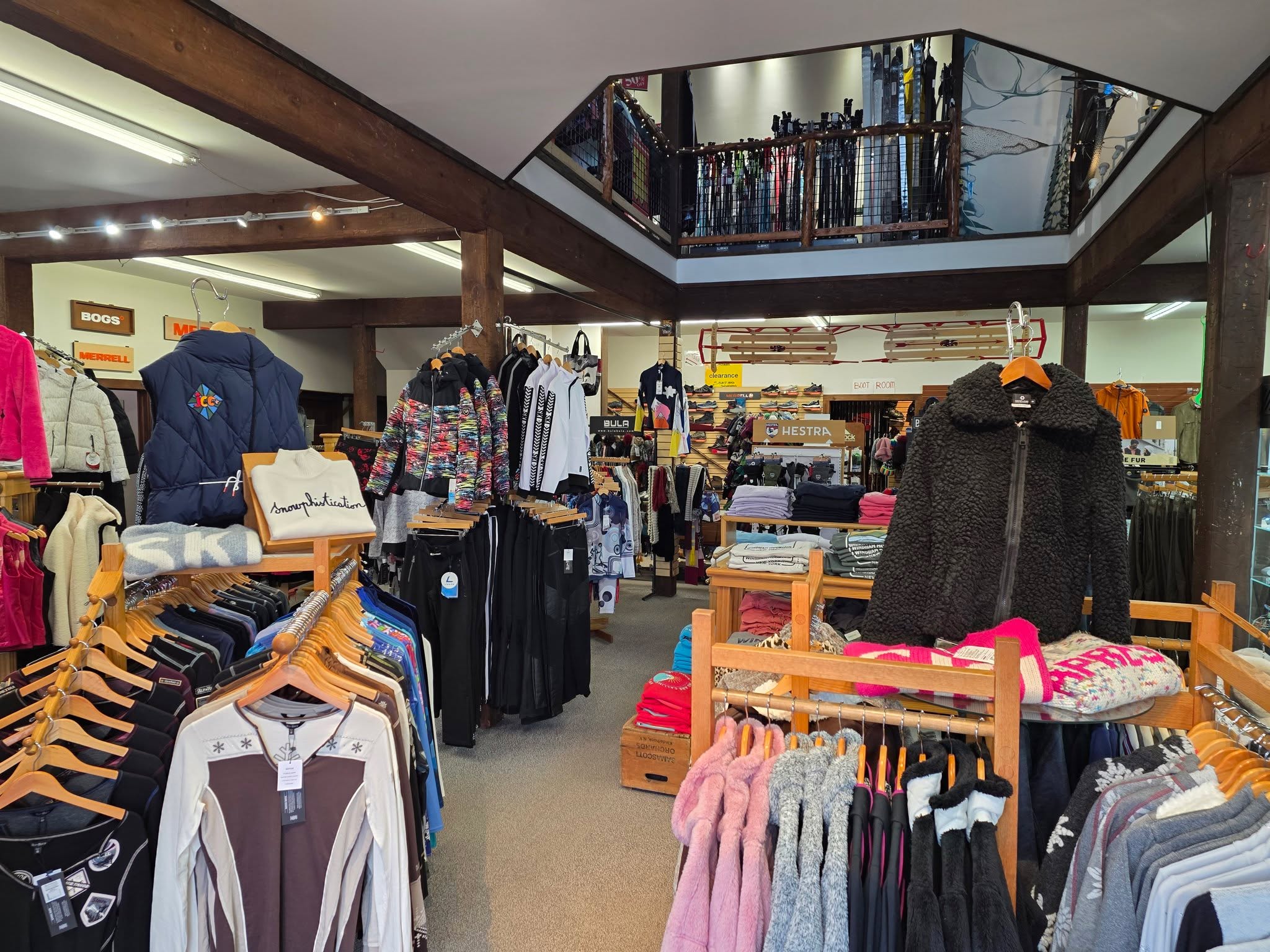 Two floors, one store, more gear than most people expect. Windham Mountain Outfitters has been the go-to outfitter in the Catskills for a reason, and right now most of it is on sale.
The deals are everywhere. Come in, take a lap, and see what catches your eye.