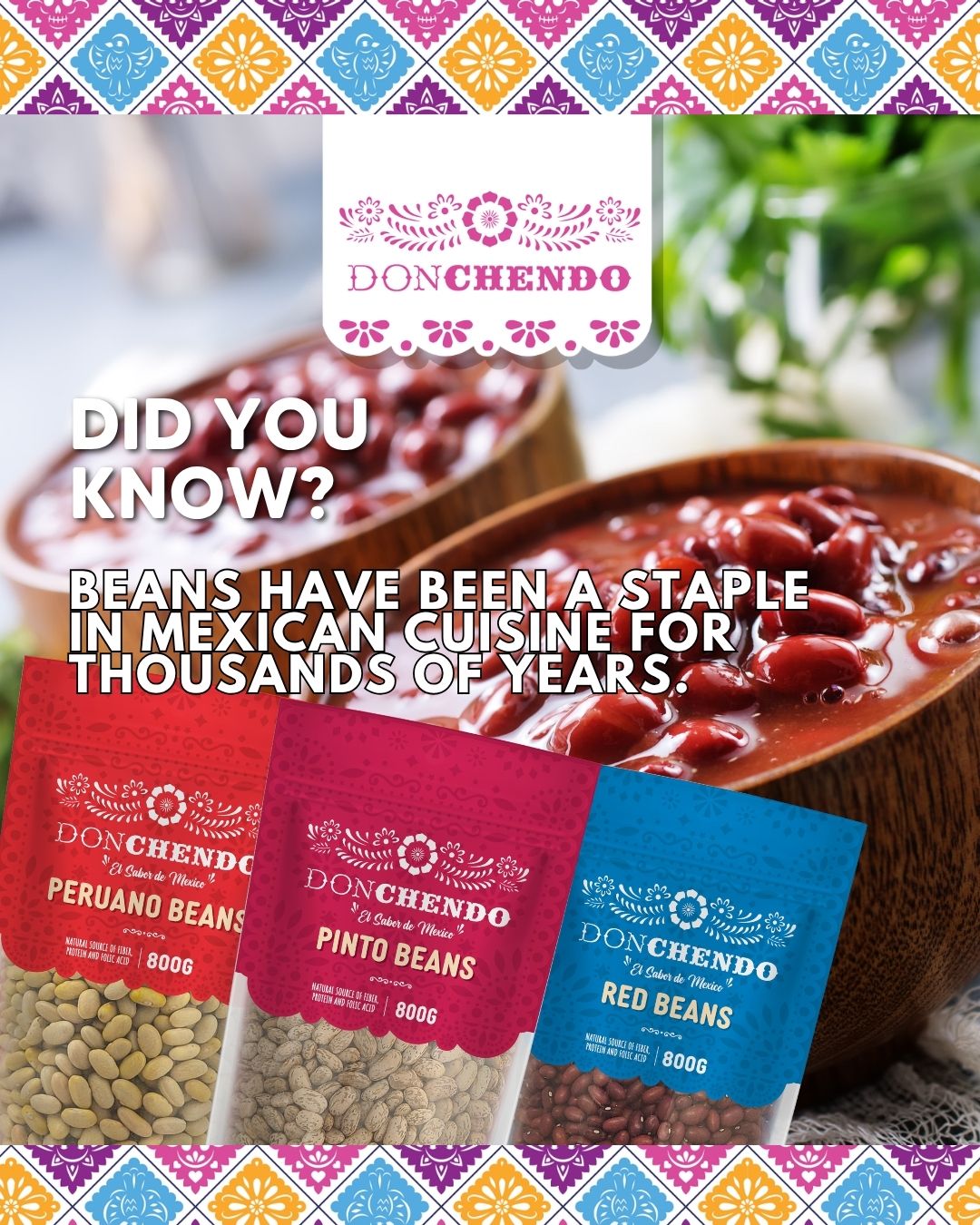 Did you know? 🤔🫘
Beans have been a core part of Mexican cuisine for thousands of years, dating back to ancient civilizations. 🇲🇽
From frijoles de la olla to refried beans, they’re a must-have in so many traditional dishes, full of flavor, culture, and history. 🌮🔥
At Don Chendo Mexican Products, you can find authentic ingredients to bring these classic flavors to your table. 🛒
👉 Retail & wholesale available — perfect for homes, restaurants, and businesses!
.
.
.
#DonChendo #FunFactFriday #MexicanFood #MexicanCuisine #MexicanCulture #Frijoles #Beans #LatinFood #AuthenticMexican #MexicanIngredients #FoodFacts #TasteOfMexico #MexicanFlavors #DonChendo #DonChendoMexicanProducts #WholesaleFood #RetailAndWholesale #VancouverFood #LatinMarket