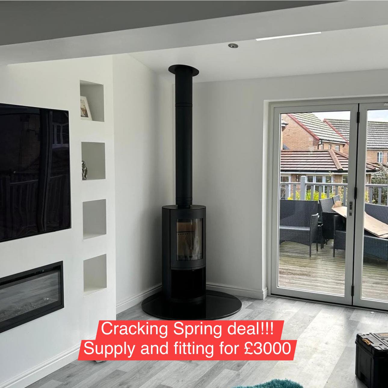 Cracking deal on going at Fires & Surrounds Glasgow
Hurry now and lock in. First five customers get this stove supply and fitted £3000
When it’s gone it’s gone hurry now to
FIRES & SURROUNDS DIRECT
Hillington, Glasgow
G52 4BJ
#glasgow #fire #stove #heat #Winter #deals #sales #customers #