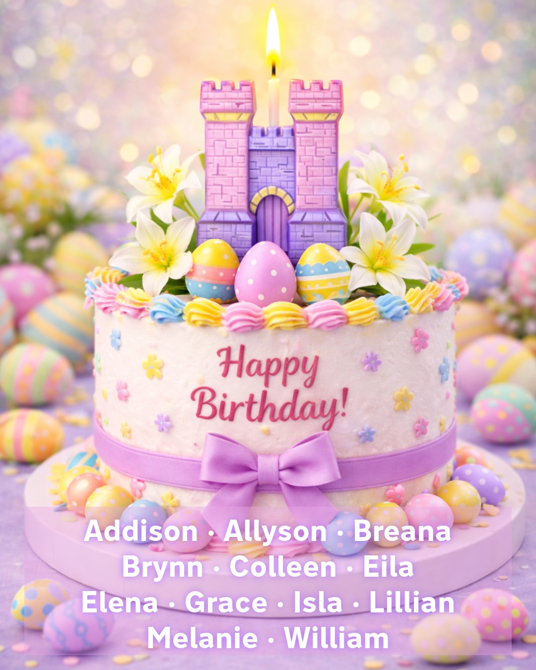 🌸🌷✨ Happy birthday to all of our April birthday dancers!
We’re so lucky to celebrate you this month—wishing you a year filled with joy, growth, and plenty of time on stage doing what you love. 💚☘️
#HappyBirthday #glencastleirishdancers💚💜 #gidfamily💜💚