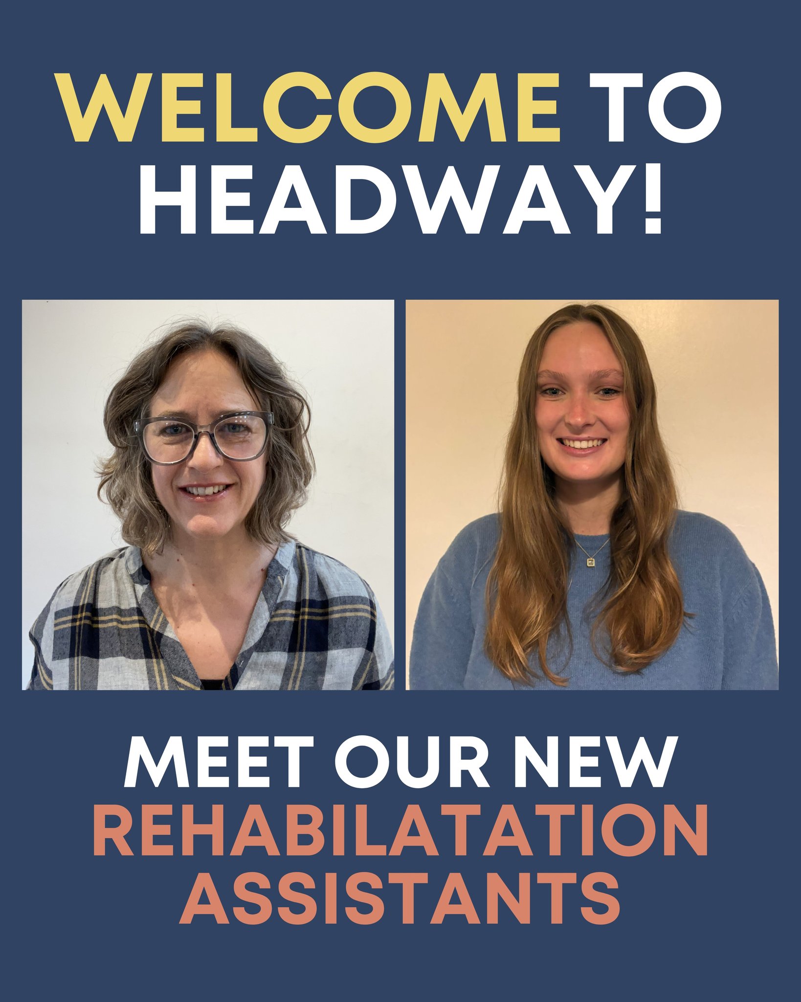 We’re delighted to welcome Ella and Tiffany to the Headway Bath & District team! 👋
It’s great to have them on board, and we’re looking forward to the skills, experience and enthusiasm they bring. Please join us in giving them a warm welcome!
#HeadwayBath #HeadwayUK #WelcomeToTheTeam #bathuk #BrainInjury #rehabilitation
