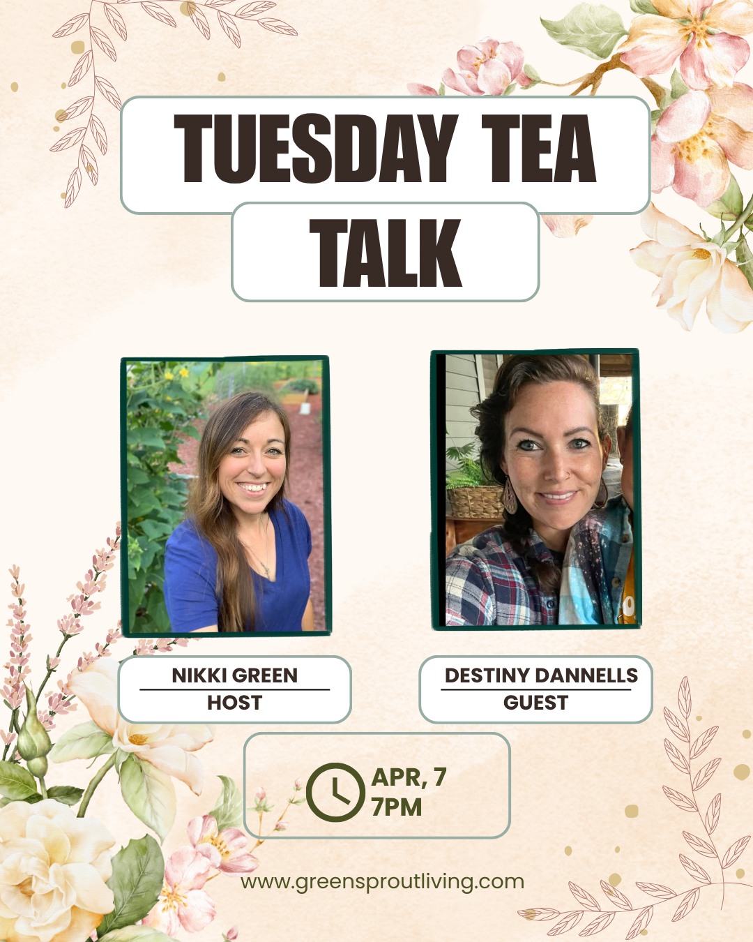 I am beyond excited to bring you this Tuesday Tea Talk! I’ll be joined by a very special guest, Destiny Dannells, FNP-C, a Family Nurse Practitioner at our very own CCH Clinic.
She’ll be diving into the hormone chaos so many of us are dealing with—and trust me, you’re going to want to hear what she has to share. With her knowledge and experience, this is going to be packed with insight you don’t want to miss.
Join us Tuesday, April 7th at 7 PM. 💛
