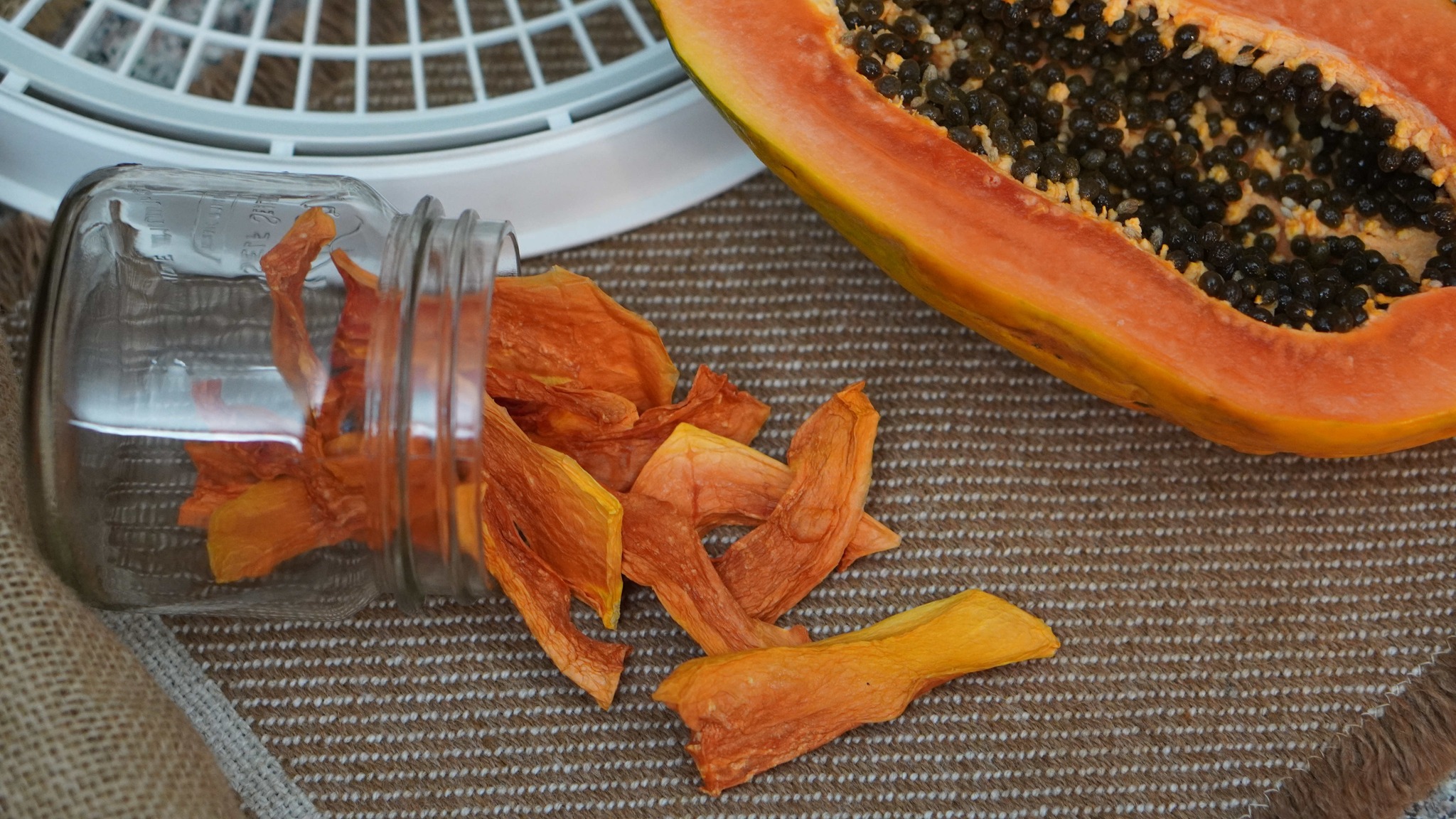 How to Dehydrate Papaya
Papaya is a tropical fruit prized for its sweet flavor and vibrant color. It offers a rich source of vitamins, antioxidants, and digestive enzymes. While fresh papaya is delicious on its own, dehydrating it unlocks new ways to enjoy this fruit year-round. Dehydrated papaya makes a convenient snack, a versatile ingredient, and a natural sweetener for many dishes.
Wisdom Preserved Website https://wisdompreserved.life/steps-for-dehydrating-and-using-papaya-in-your-recipes
