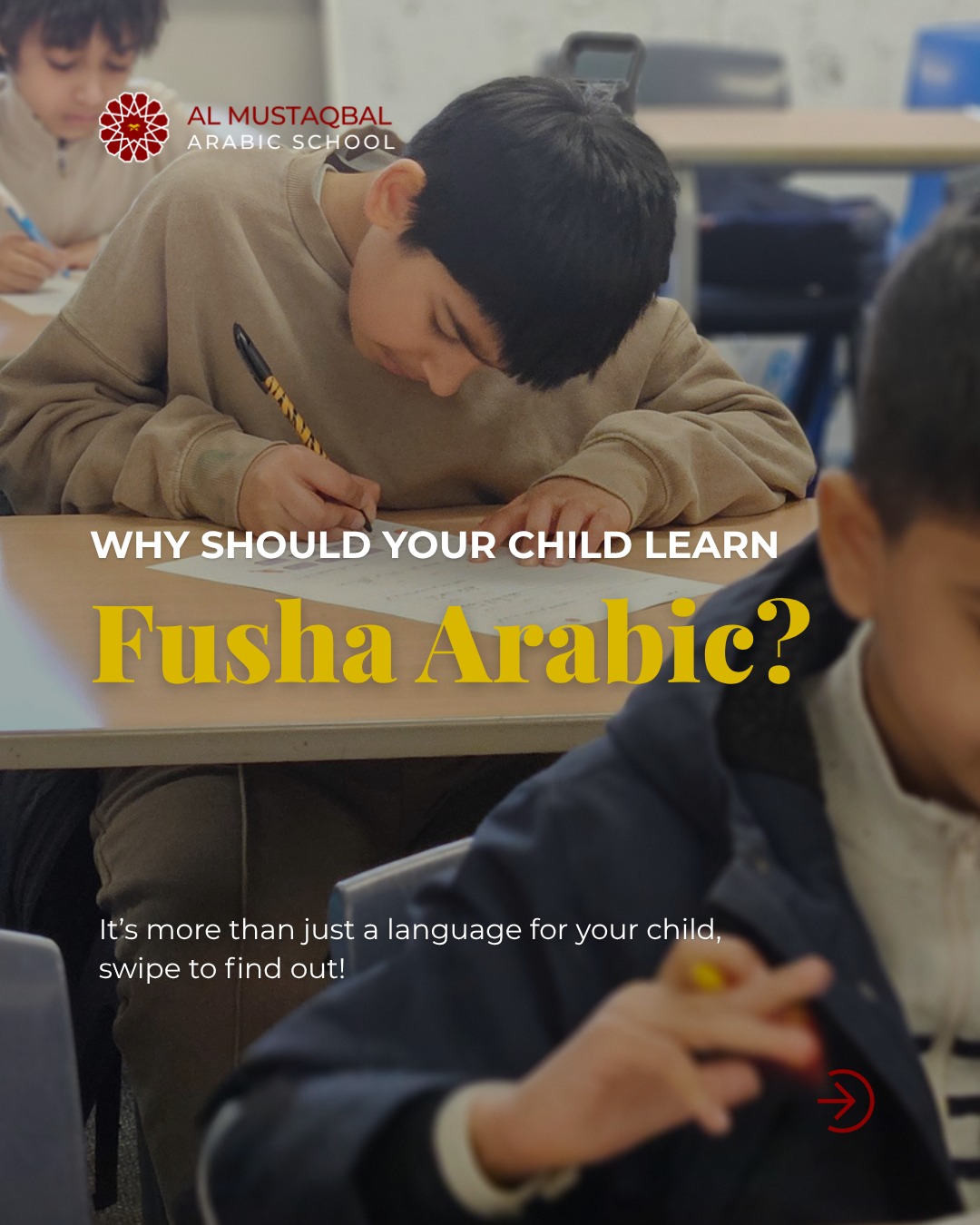 At Al Mustaqbal, we believe that giving your child the gift of Arabic is an investment that rewards them in this life and the hereafter. From sharpening their academic focus to deepening their spiritual connection, the benefits of Fusha Arabic are truly limitless. 📖🌍
We provide a supportive, modern environment where children don't just learn to speak, they learn to belong, to lead, and to connect directly with the words of Allah.
Enrol your child for Sept 2026 by heading to mustaqbal.co.uk (link in bio)
#almustaqbal #arabic #quran #arabicschool #eastlondon #QuranForKids #TajweedLessons #HifzProgram #IslamicStudies #IslamicLearning #FaithAndLanguage #QuranSchool #GantsHill #Ilford #London