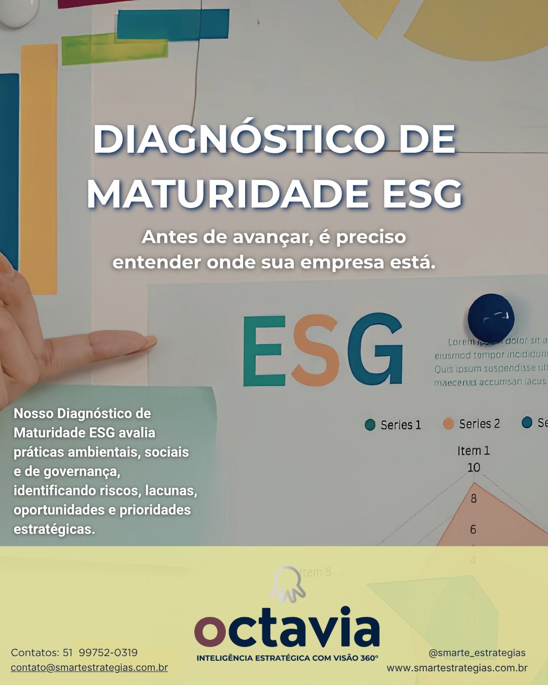 Sua empresa sabe em que nível de maturidade ESG realmente está?
Sem diagnóstico, ESG vira discurso.
Com diagnóstico, vira estratégia.
O Diagnóstico de Maturidade ESG permite avaliar, de forma estruturada:
• práticas ambientais
• responsabilidade social
• governança corporativa
• gestão de riscos
• aderência a boas práticas de mercado
👉 Mais do que medir, o diagnóstico revela:
• lacunas que precisam ser corrigidas
• riscos que podem impactar o negócio
• oportunidades de evolução
• prioridades estratégicas
⚠️ Não é possível evoluir aquilo que não se mede.
Empresas que conhecem seu nível de maturidade ESG conseguem:
✔ tomar decisões mais assertivas
✔ direcionar investimentos com inteligência
✔ fortalecer sua reputação
✔ construir crescimento sustentável
ESG não começa na ação.
Começa na clareza.
📩 Smarte Estratégias – Governança, Compliance e Proteção de Dados
📞 (51) 99752-0319
📧 contato@smartestrategias.com.br
📸 @smarte_estrategias
🌐 https://lnkd.in/d34MG9ff
👉 Precisa de ajuda para avaliar e estruturar o ESG da sua empresa? Nós podemos te ajudar. Entre em contato.
@camy.sal
@marcus.vrprestes