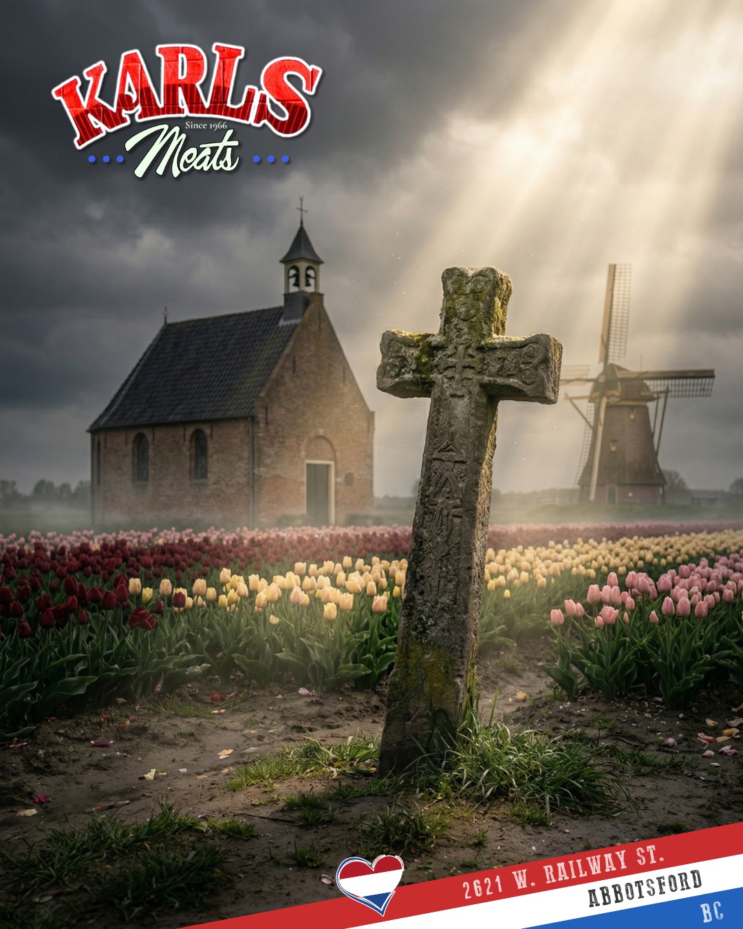 Happy Good Friday ✝️
Today is a time to pause, reflect, and spend meaningful moments with family and loved ones. 🥰
Please note our holiday hours:
🔒 Closed Friday (Today)
🛒 Open Saturday & Monday
We look forward to seeing you over the weekend and helping you prepare something special for your table. 👍
Wishing you a peaceful and blessed Good Friday. 🙏
Smakelijk eten! 😋 — The Karl’s Meats Team 💪
#KarlsMeats #GoodFriday #HolidayHours #FamilyTime #SupportLocal #Abbotsford #DutchHeritage