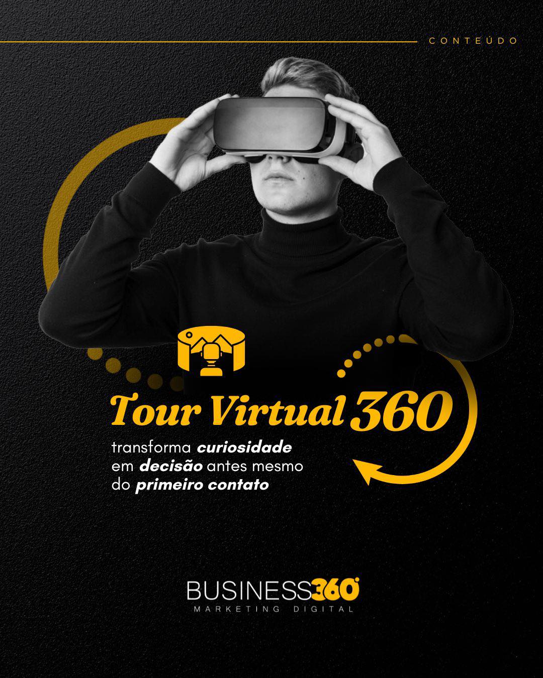 Hoje, o cliente pesquisa antes de escolher.
E não é só sobre ver fotos… é sobre sentir o ambiente.
Com o tour virtual 360°, a pessoa entra no seu espaço sem sair de casa, entende sua estrutura, ganha confiança e chega muito mais preparada para comprar.
Isso encurta o caminho da decisão.
Reduz dúvidas.E aumenta a percepção de profissionalismo.
No final, não é só tecnologia…é estratégia para atrair clientes mais qualificados.Quer mostrar o seu negócio de verdade e se destacar no digital?Fale com a nossa equipe e leve essa experiência para o seu cliente.
#MarketingDigital #TourVirtual360 #PresencaDigital #EstrategiaDigital #AgenciaBusiness360