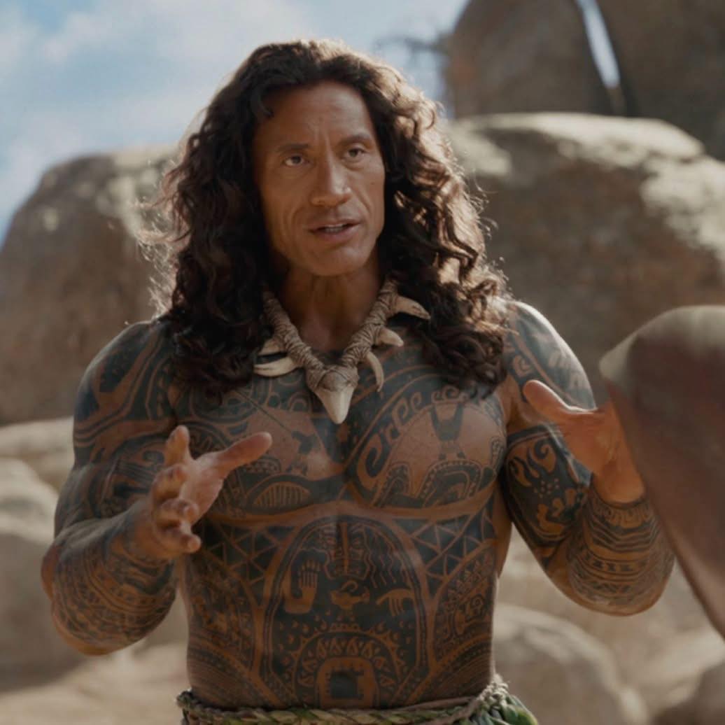 First look at live action Moana. The Rock looks ridiculous. From the weird wig to the bodysuit. I guess he didn’t wanna do real body paint. This looks more like a SNL sketch.
It’s a no from me dog.
#moana #liveaction #therock #disney #SNL #DwayneJohnson #dwaynejohnson