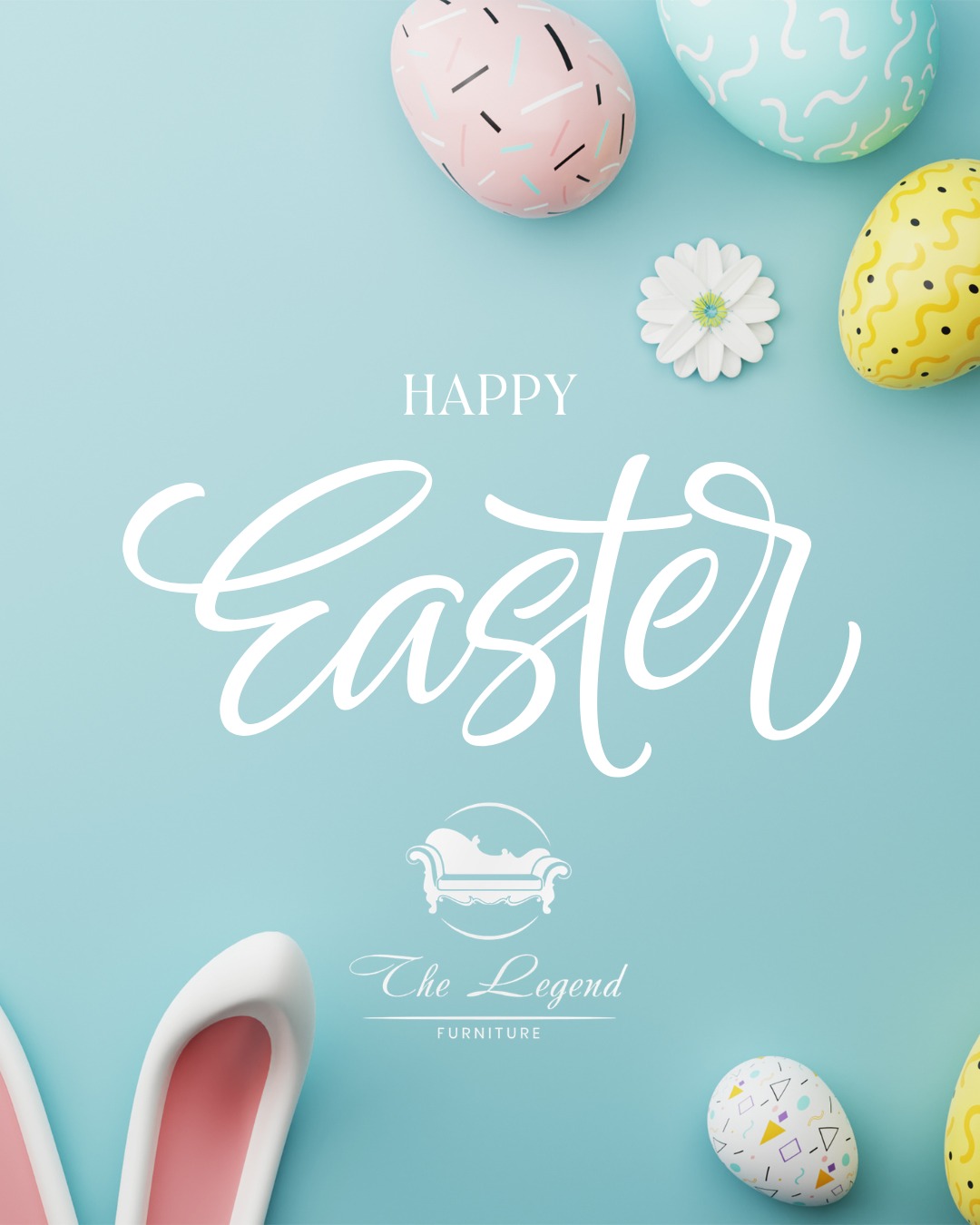 Happy Easter weekend from The Legend Furniture! 🐣