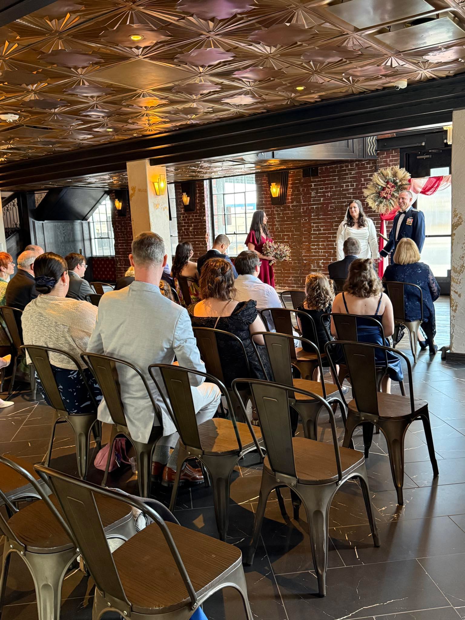 Wedding time at @ironworksdenver ! Working with @myelitedj tonight!