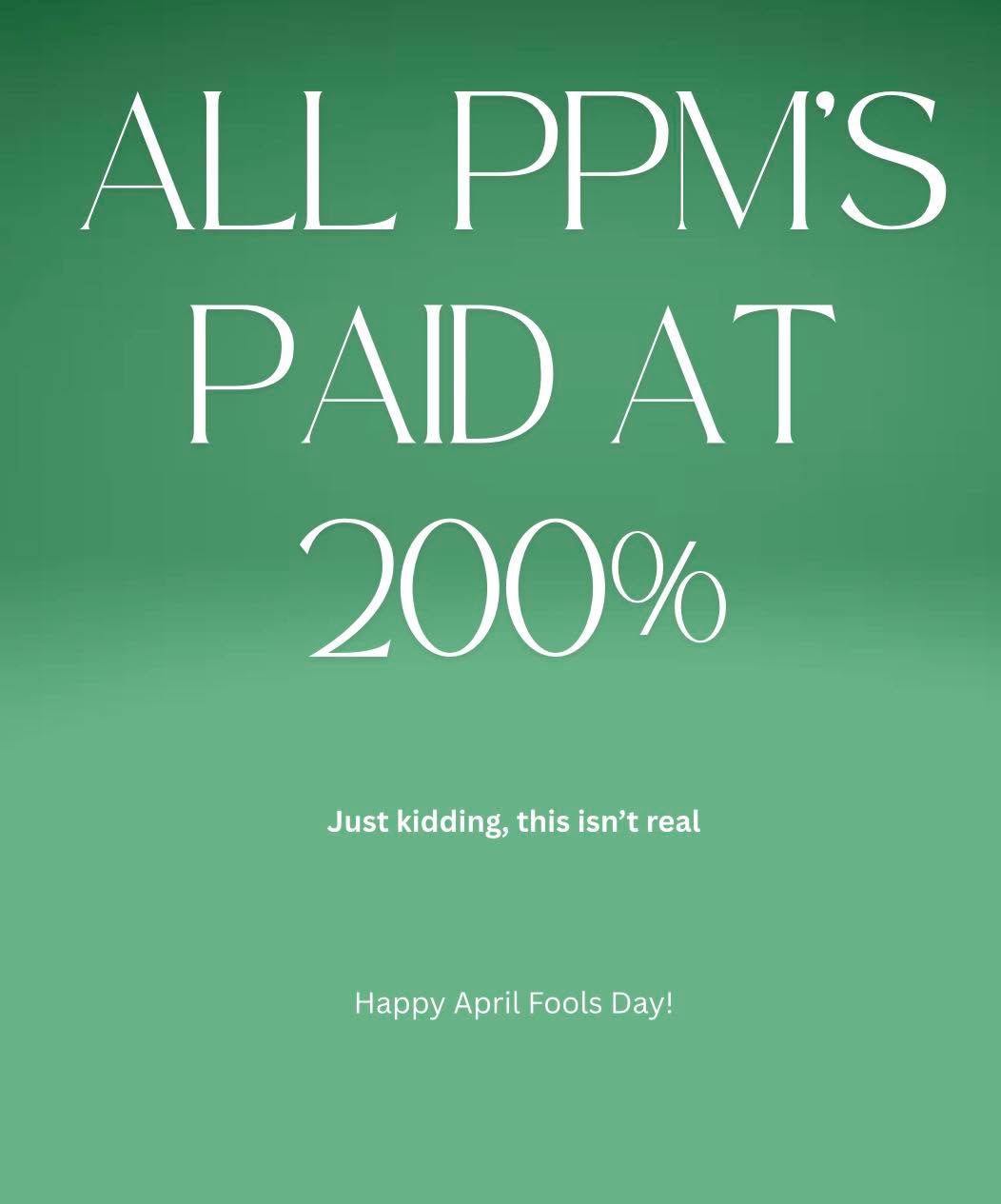 BREAKING -
Just announce today and just in time for peak season!!
Just kidding! Happy April Fools!
#pcslikeapro #AprilFools #Joke #NotReal