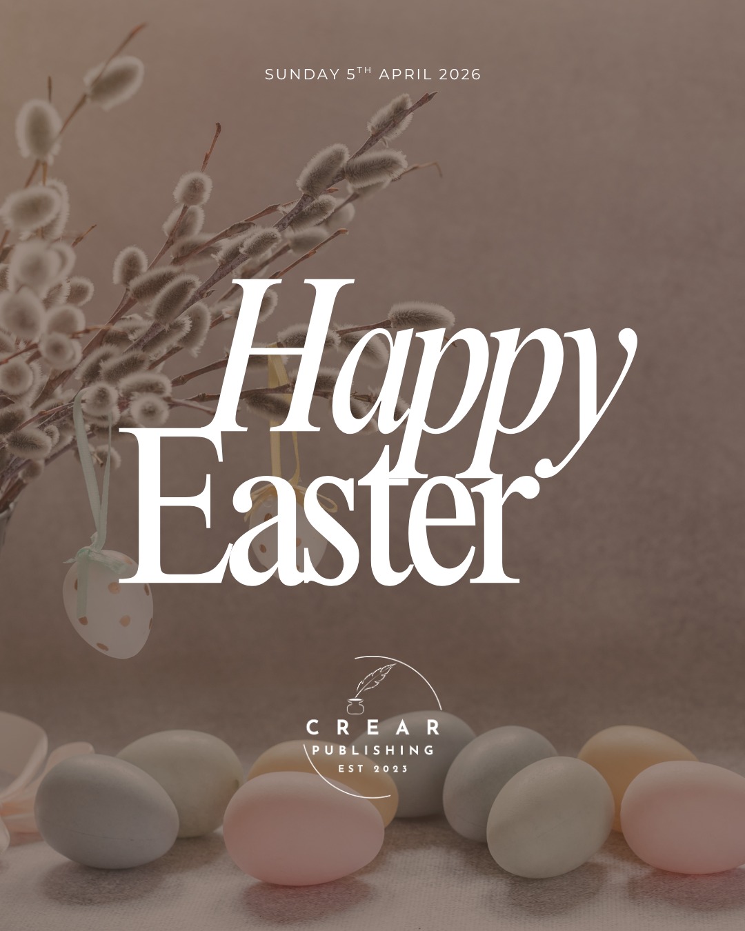 Happy Easter, hope you're all having a wonderful day 🐣
#crearpublishing #eastersunday