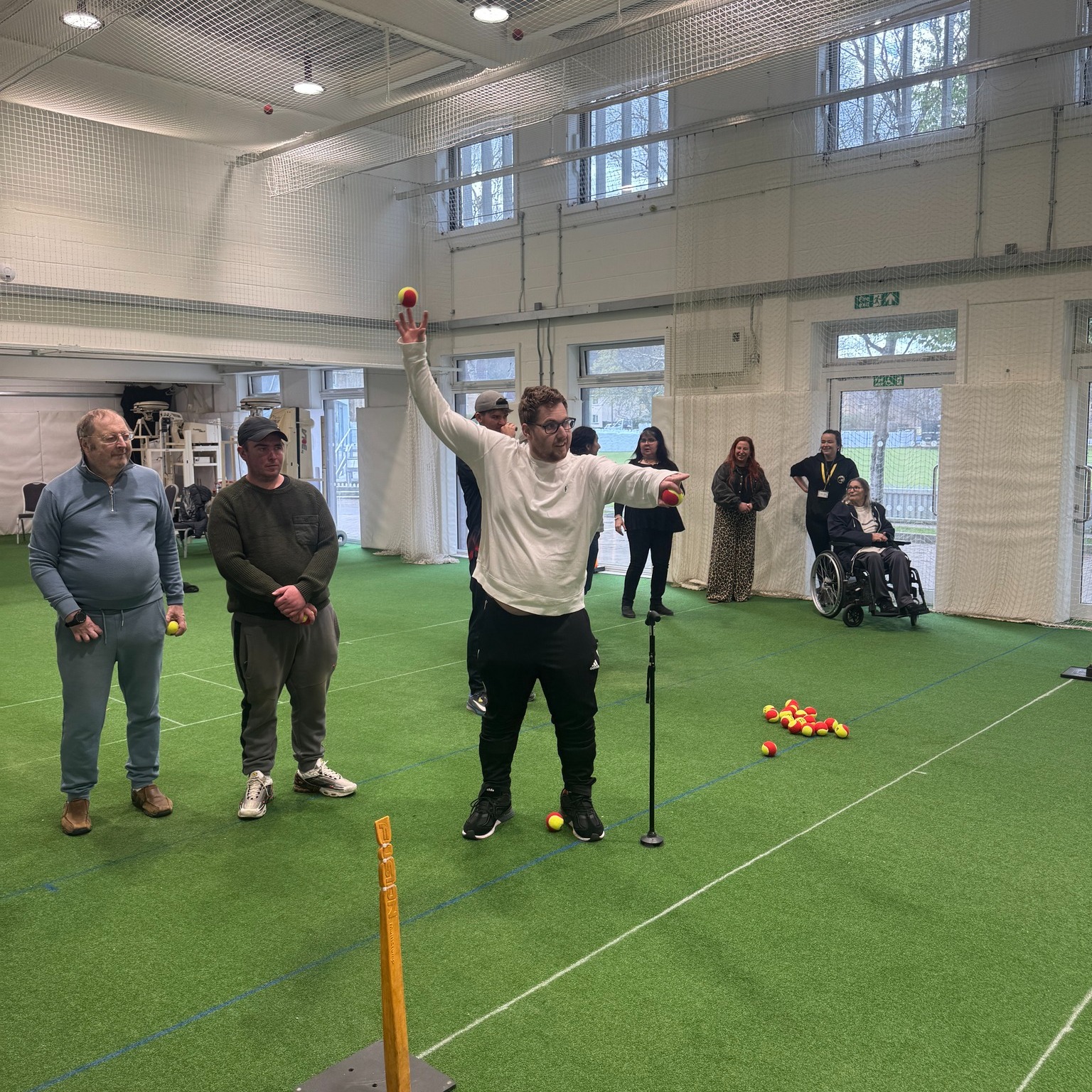 Our clients recently enjoyed a fun and active session at Bath Cricket Club🏏
During the indoor cricket session, everyone got involved in bowling exercises, throwing challenges, and practising straight-arm bowling techniques. The group also took part in *friendly* competitive games, competing through throwing activities which kept everyone engaged and brought out a great sense of teamwork and friendly competition.
It was fantastic to see clients getting active, building confidence, and most importantly having lots of fun together! 😊
#HeadwayBath #BathCricketClub #IndoorCricket #ActiveTogether #InclusiveActivities #CommunitySupport #Rehabilitation #BrainInjury #bathuk
