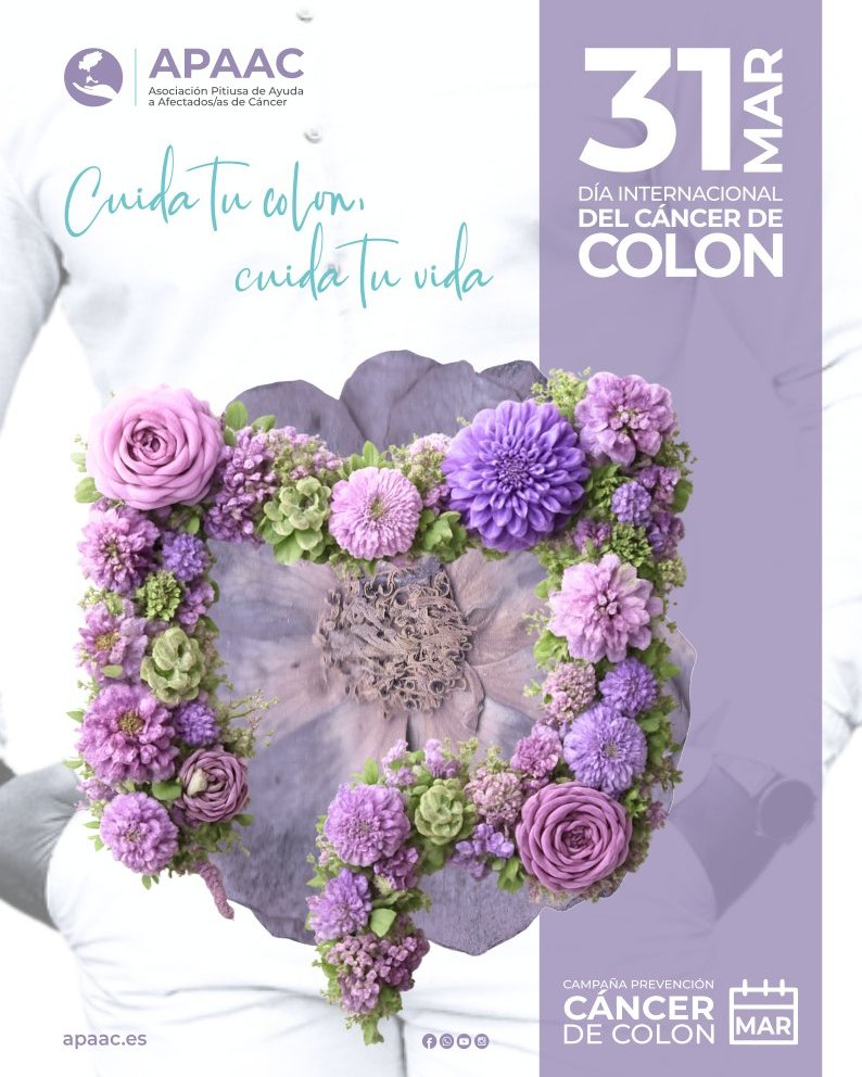 💙 Cuidar tu colon es cuidar tu vida. 💙
Hoy es el Día Internacional del Cáncer de Colon. La prevención salva vidas: escucha a tu cuerpo, un pequeño gesto hoy puede ser el mayor acto de amor hacia ti mismo y los tuyos.
Infórmate. Actúa. Cuídate. 💙
#DíaInternacionalDelCáncerDeColon #PrevenciónSalvaVidas #Cuídate