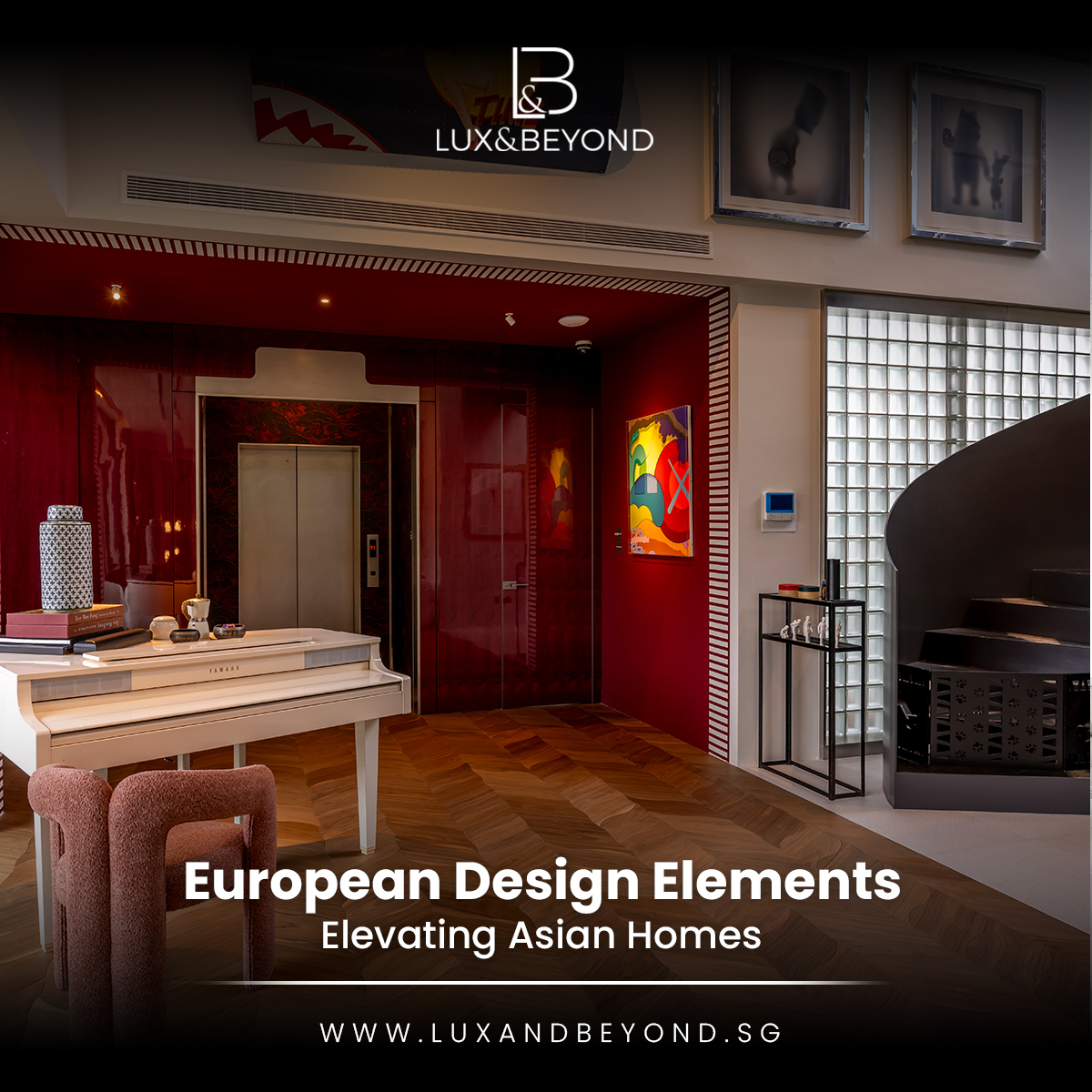 Some design elements never go out of style — they simply elevate every space they enter. ✨
European interiors are known for their balance of elegance, craftsmanship, and architectural detail. When thoughtfully integrated into Asian homes, they introduce a sense of timeless refinement.
Key elements include:
🪵 Natural wood flooring with rich grain character
💡 Statement chandeliers that anchor the space
🏛 Thoughtful proportions and layered textures
The result is a home that feels sophisticated, warm, and enduring.
At Lux & Beyond, we bring carefully curated European design elements to homeowners who appreciate timeless living.
🔖 Credit:
🎨 Designer: @nanapomme
Discover refined interior collections:
🌐 https://www.luxandbeyond.sg/
📧 info@luxandbeyond.sg
📞 +65 6926 8294
#LuxuryInteriorsSG #EuropeanDesign #ModernLuxury #TimelessDesign #InteriorInspiration #LuxAndBeyond #LuxuryLifestyleSG