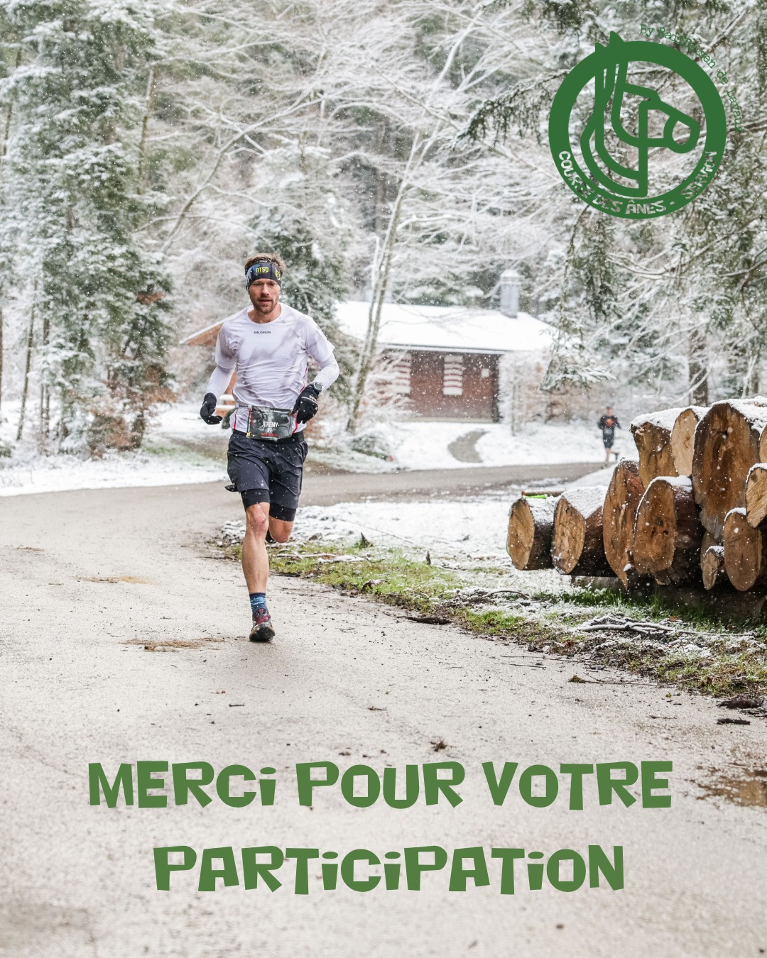 Course des Ânes 2026
Départ en hiver, arrivée à l'été !
Merci a vous tous, coureuses, coureurs, bénévoles, sponsors, partenaires, commune de Servion, Zoo et Tropiquarium, pompiers et supporters.
@zoo_de_servion @tropiquarium_de_servion @liaudetpial @wellamo.ch @fonds_du_sport #NPPR @idees_vertes_sarl #Servion #Trailrunning @leman_running #Raiffeisen_de_lavaux @aebischer_charpente_menuiserie #raiffeisen_de_lavaux