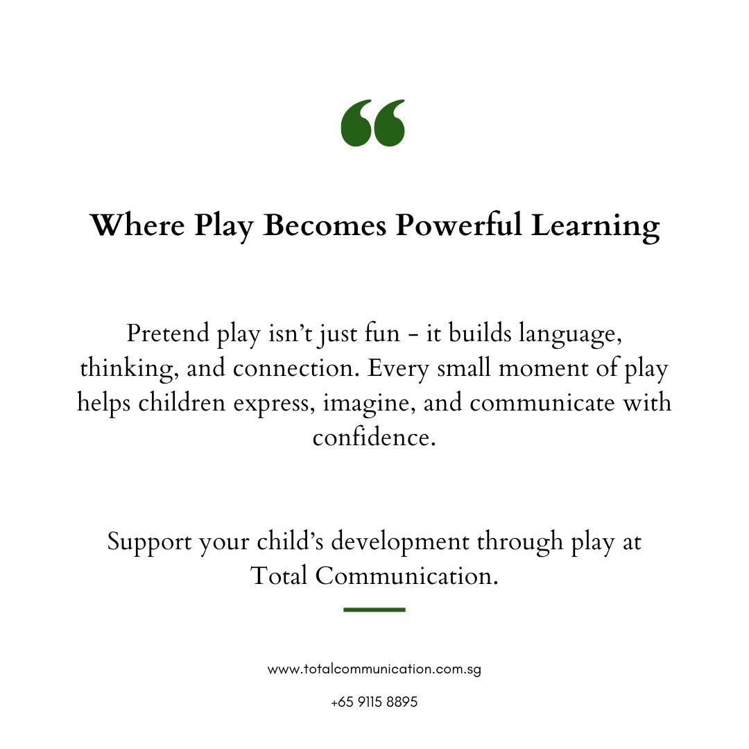 Play that nurtures words, confidence, and connection ✨
To learn more, connect with us.
Call/WhatsApp: +65 9115 8895
#playbasedlearning #EarlyYearsEducation #childdevelopment #speechandlanguagetherapy #ParentingSupport #learningthroughplay #communicationskills