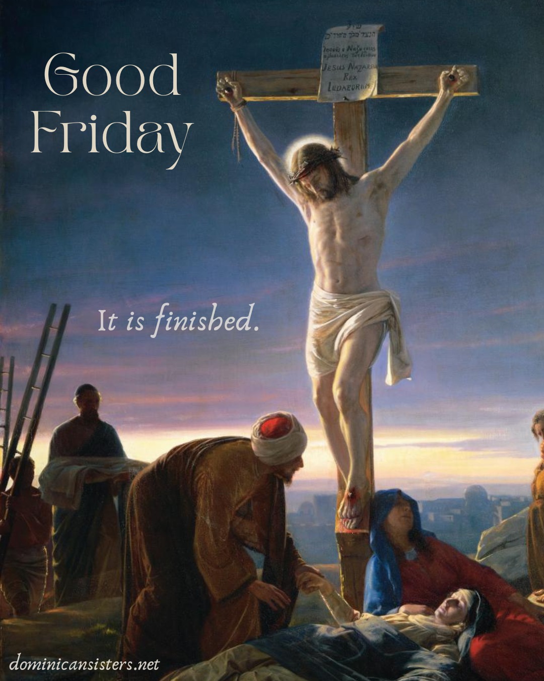 O God, who by the Passion of Christ your Son, our Lord,
abolished the death inherited from ancient sin
by every succeeding generation,
grant that just as, being conformed to him,
we have borne by the law of nature
the image of the man of earth,
so by the sanctification of grace
we may bear the image of the Man of heaven.
Through our Lord Jesus Christ, your Son,
who lives and reigns with you in the unity of the Holy Spirit,
God, for ever and ever.
Amen.
#goodfriday #holyweek #triduum #prayer