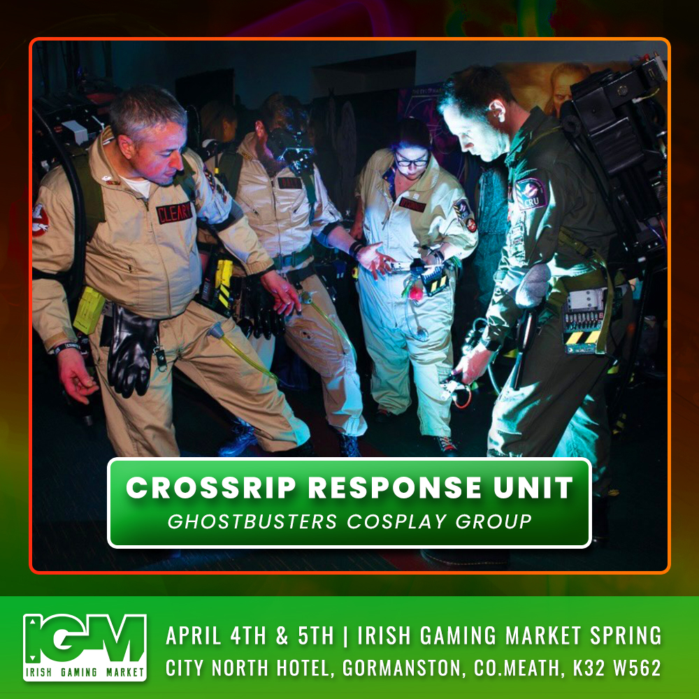🚨 Calling All Ghostbusters Fans! 🚨
The Crossrip Response Unit will be joining us at IGM Spring, bringing their incredible Ghostbusters-themed cosplay experience to the event.
This Irish group delivers a highly interactive experience for fans of all ages, complete with amazing props, costumes, and plenty of photo opportunities. They’re also proud partners of AsIAm, championing accessibility, inclusion, and community at every event they attend.
📸 Stop by, check out the gear, snap some photos, and meet the team, it’s a must-visit stop for any Ghostbusters fan at IGM Spring.
Get Tickets Now via the link in our bio! 🔗
#irishgamingmarket #igmspring #igm2026 #irishgaming #ghostbusters