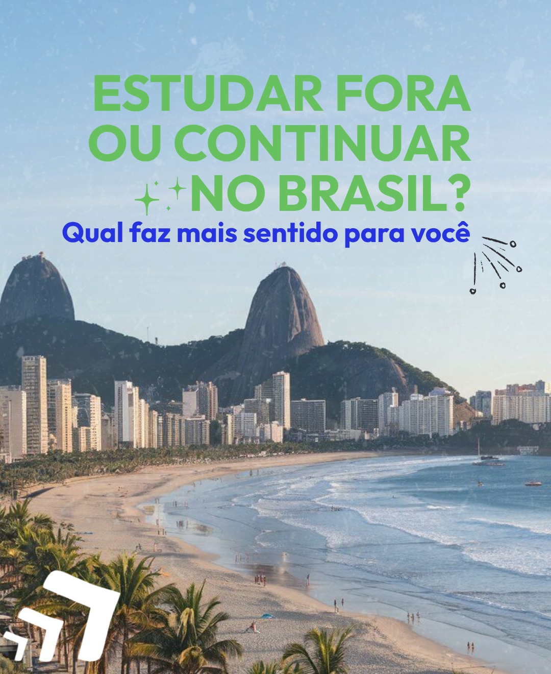 Muitas pessoas que pensam em estudar fora passam por uma dúvida muito comum: continuar no Brasil ou buscar oportunidades no exterior?
Não existe uma resposta única. Cada caminho tem seus desafios, aprendizados e possibilidades.
Ficar no Brasil pode significar proximidade com a família, estabilidade e seguir uma trajetória já conhecida. Por outro lado, estudar fora pode abrir portas para novas culturas, ampliar sua visão de mundo e trazer experiências que impactam diretamente sua vida pessoal e profissional.
Mais do que escolher um país, essa decisão envolve entender qual tipo de futuro você deseja construir e quais experiências podem ajudar você a chegar lá.
Se você pensa em estudar fora, o primeiro passo é entender quais caminhos fazem sentido para o seu objetivo.
A On Education pode ajudar você a planejar essa jornada.
#estudarfora #vidainternacional #carreirainternacional #intercambio
