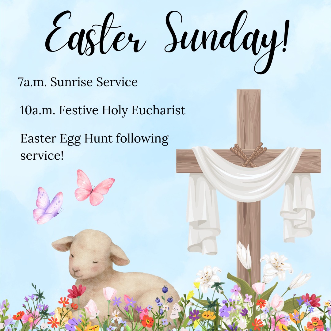 Join us for Easter on Sunday, April 5🌈💐✨
We can't believe Easter is almost here! Easter is one of the most important feasts in the church year. Whether you would like to worship with us at sunrise in a more intimate setting, or join the larger crowd at 10am (with egg hunt fun AND @frostyboston to follow!), come celebrate!
#easter #holyweek #newtonma #wellesleyma #easter2026
