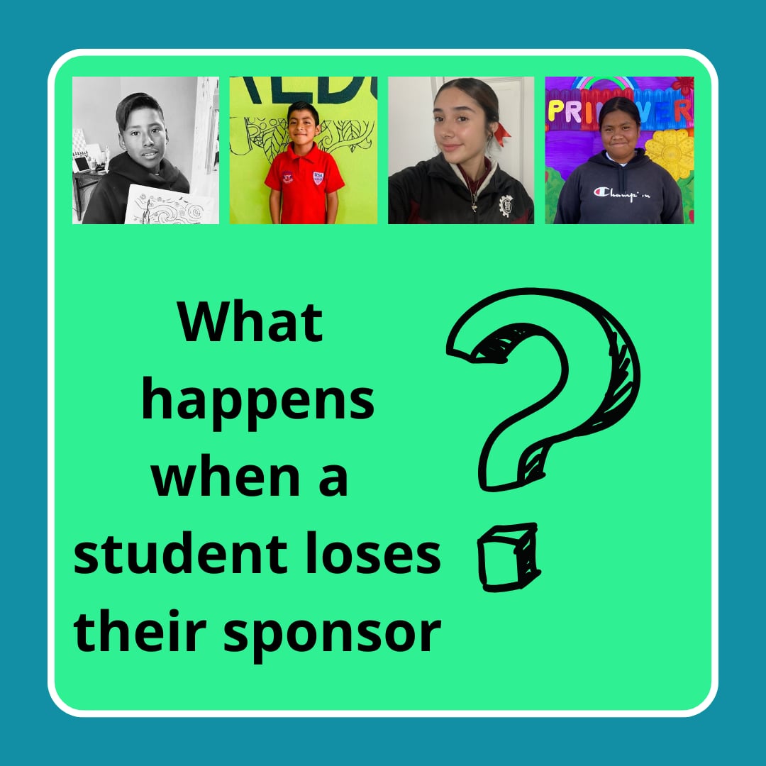 Whenever a scholar loses their sponsor, BajaEd continues to support them. We remain committed to our scholars. We know their educational journey is long, and we strive to support them for as long as possible. This support would not be possible without your donations. Each year that students remain in school brings them closer to their dreams.
If you would like to support our students, please visit the waiting list on our website:
https://www.bajaed.org/sponsor-a-student