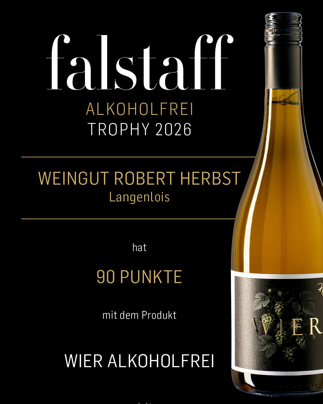 Auch WIER hat tolle Punkte vom Falstaff bekommen! Alkoholfrei, regional und intensiv im Geschmack!
.
.
.
#falstaff #langenlois #alkoholfrei #Proxy #alternative #noalcohol