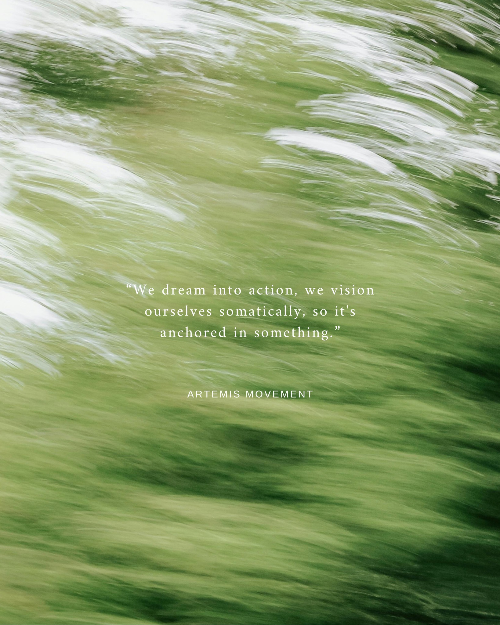 You've heard this before when we talk about our practice, how our practice becomes a place to actually dissolve, to actually integrate, to actually detox.
#ArtemisMovement #ArtemisInTheWild #MindfulMovement #TherapeuticMovement #PosturalMovementPractice