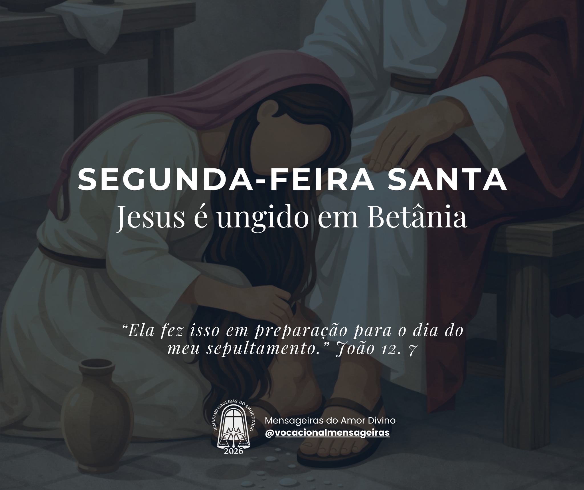 Amar Jesus é derramar tudo.
Sem reservas. Sem medidas.
A verdadeira vocação nasce de um coração que se entrega.
#Vocação #Entrega #AmorQueTransborda