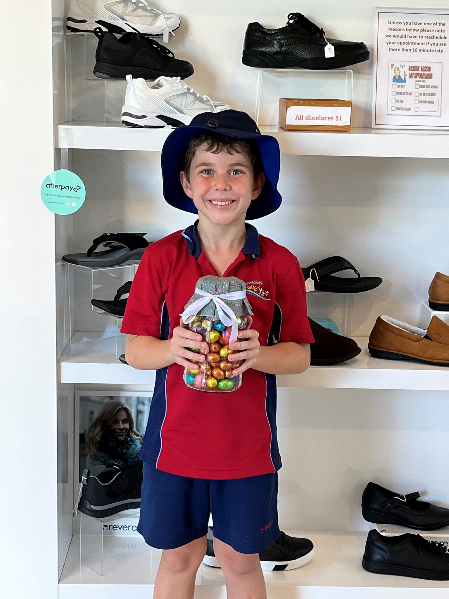 Congratulations Connor, don't eat them all at once 😋