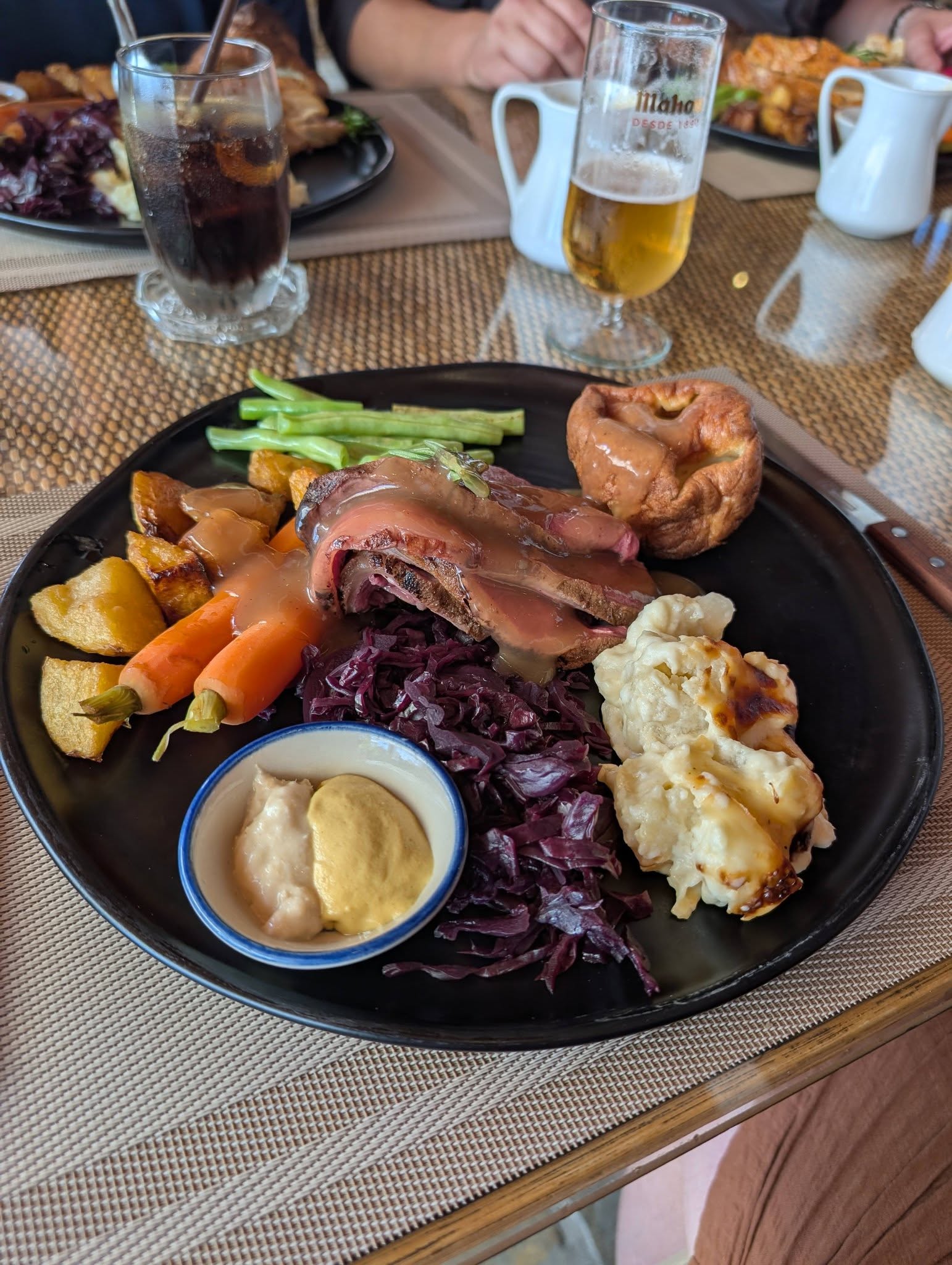 Regular Sundays don't get better. Tip top Sunday Dinner , followed by a sleep... Except of course it's 35 degrees, loads of sunshine and the sleep was on a sunbed next to a beautiful pool... Tough gig this.